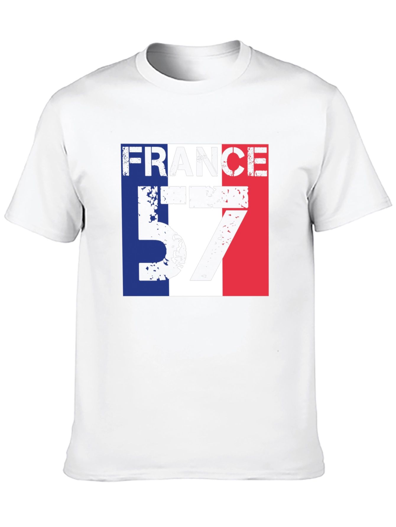 France 57 Black Graphic T-Shirt