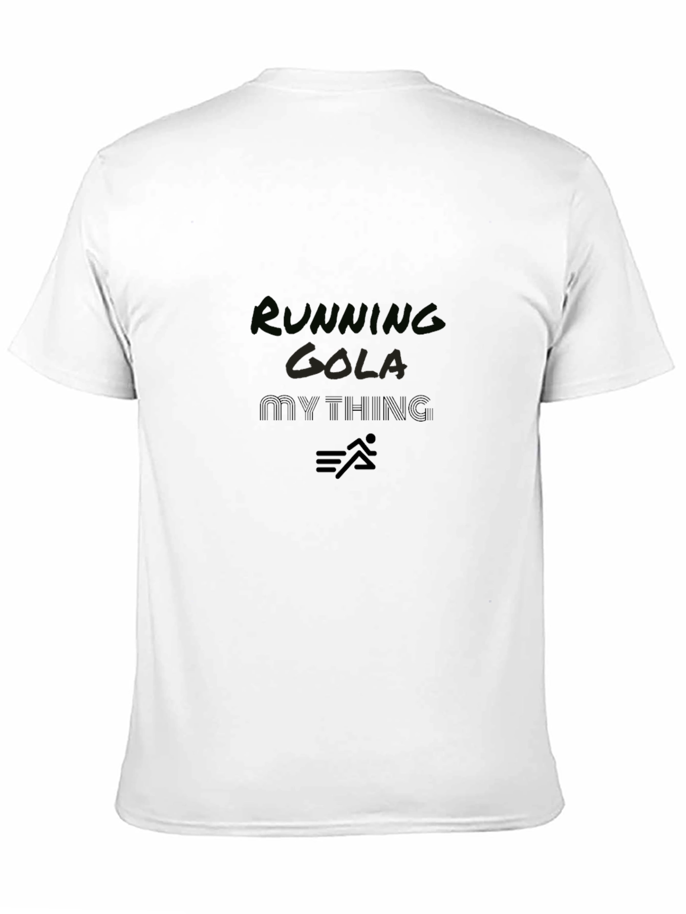 Running Gola My Thing Black T-Shirt