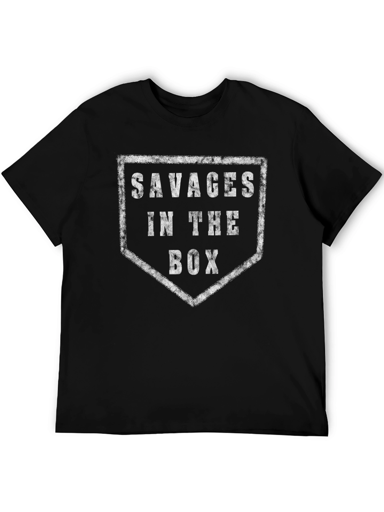 Savages In The Box Graphic Tee - Black