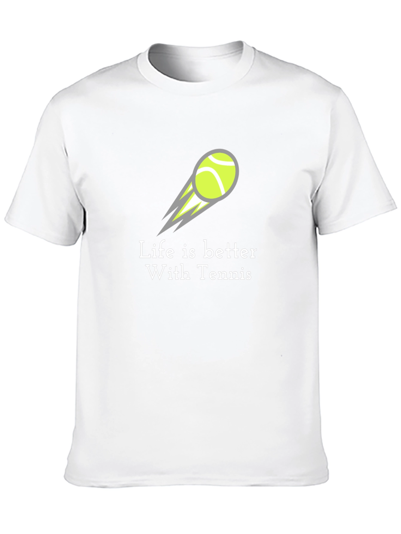 Life is Better with Tennis Graphic Tee - Unisex