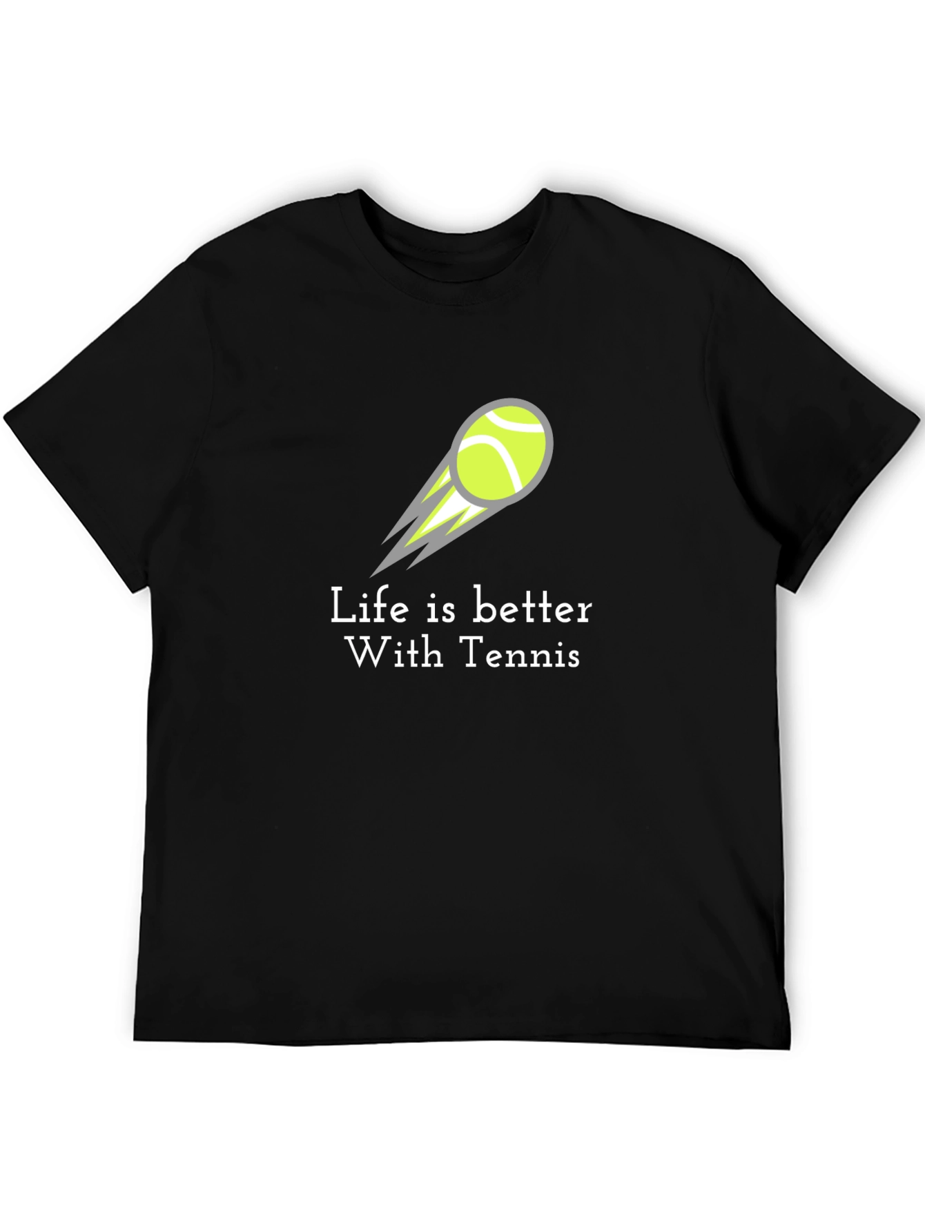 Life is Better with Tennis Graphic Tee - Unisex