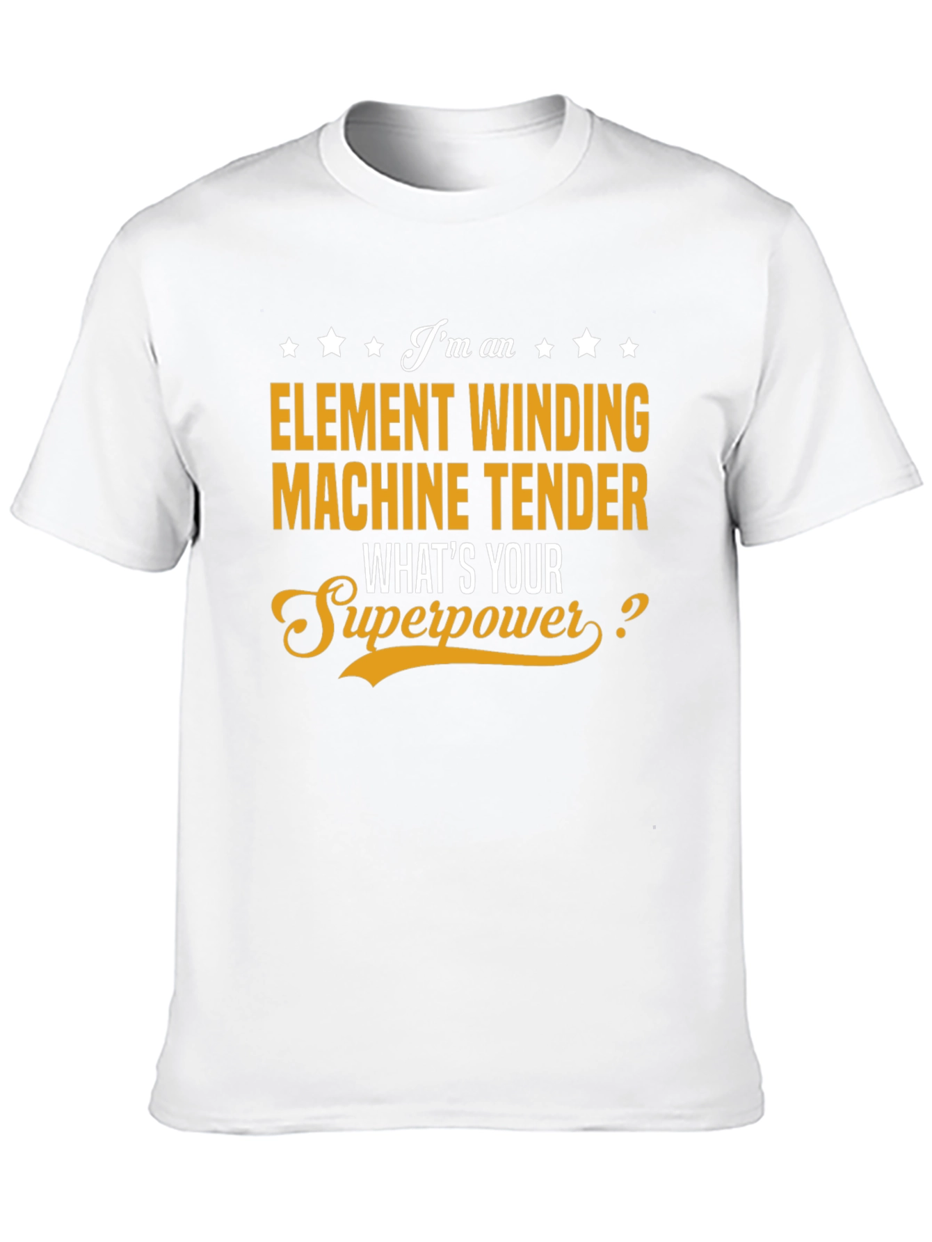 Element Winding Machine Tender T-Shirt