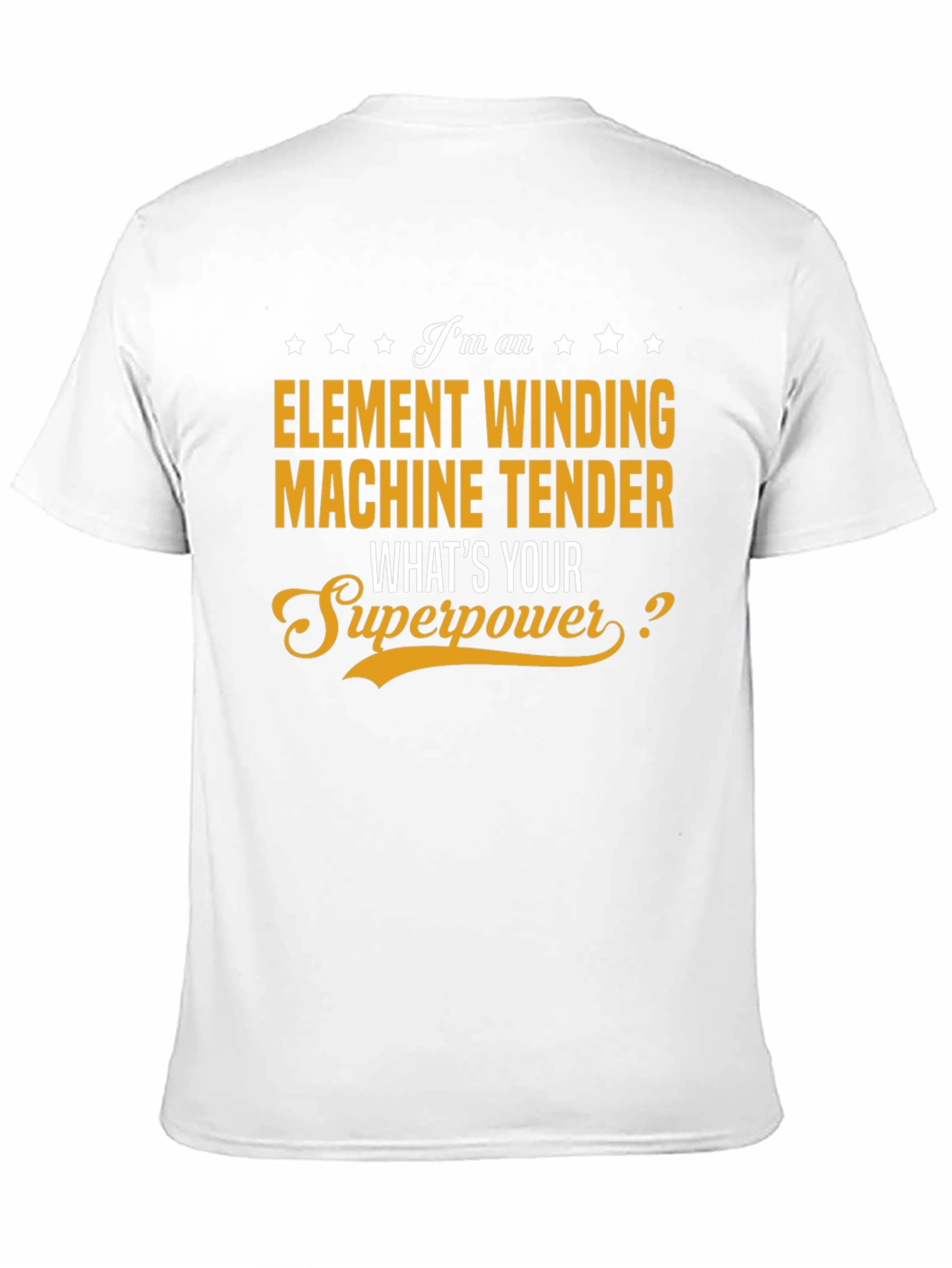 Element Winding Machine Tender T-Shirt