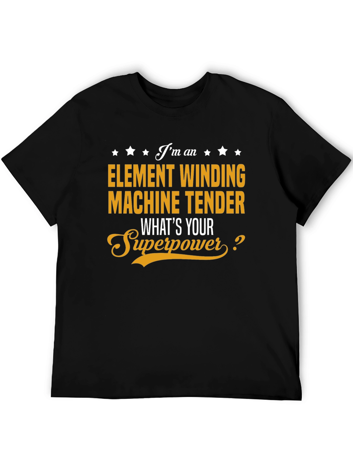 Element Winding Machine Tender T-Shirt
