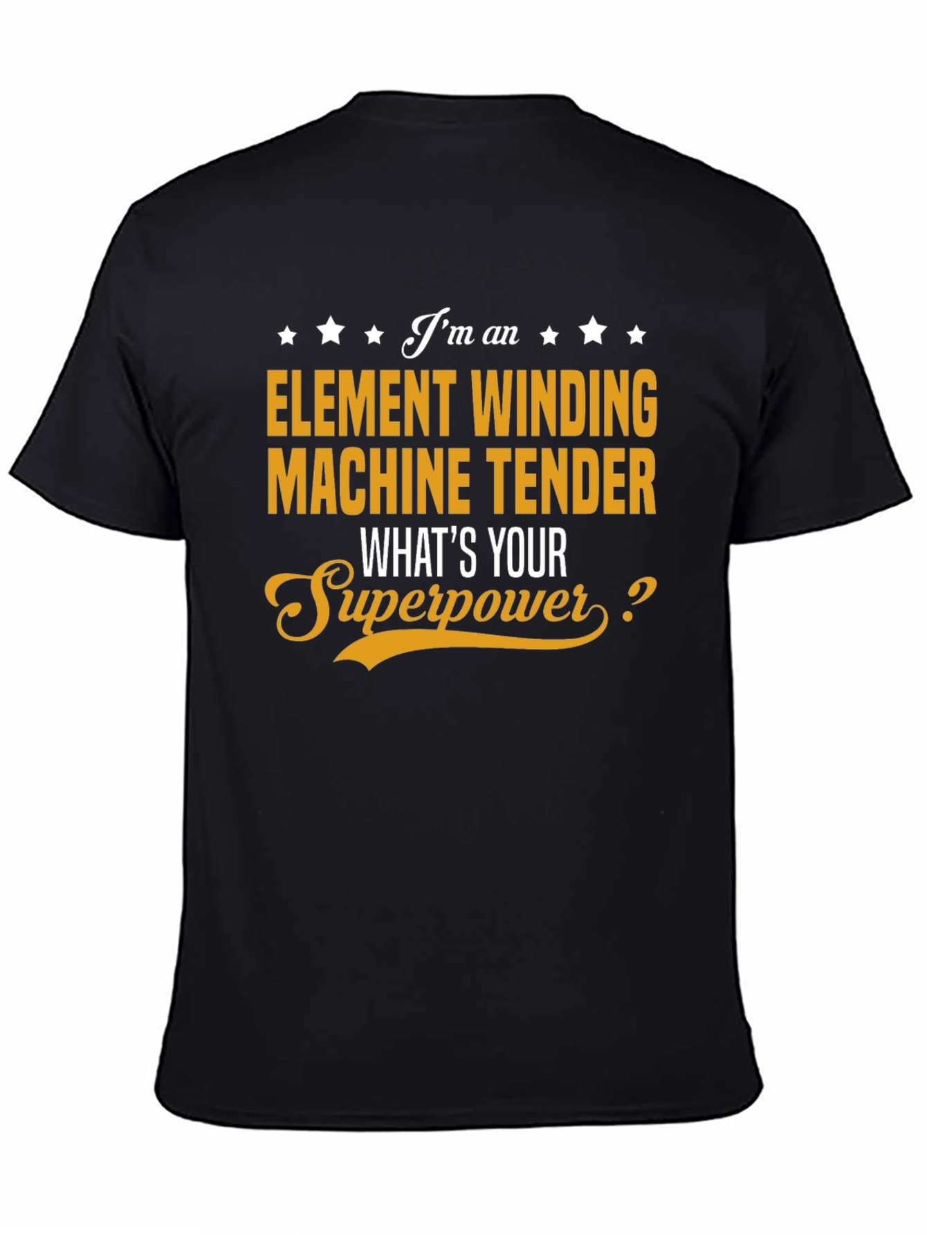 Element Winding Machine Tender T-Shirt
