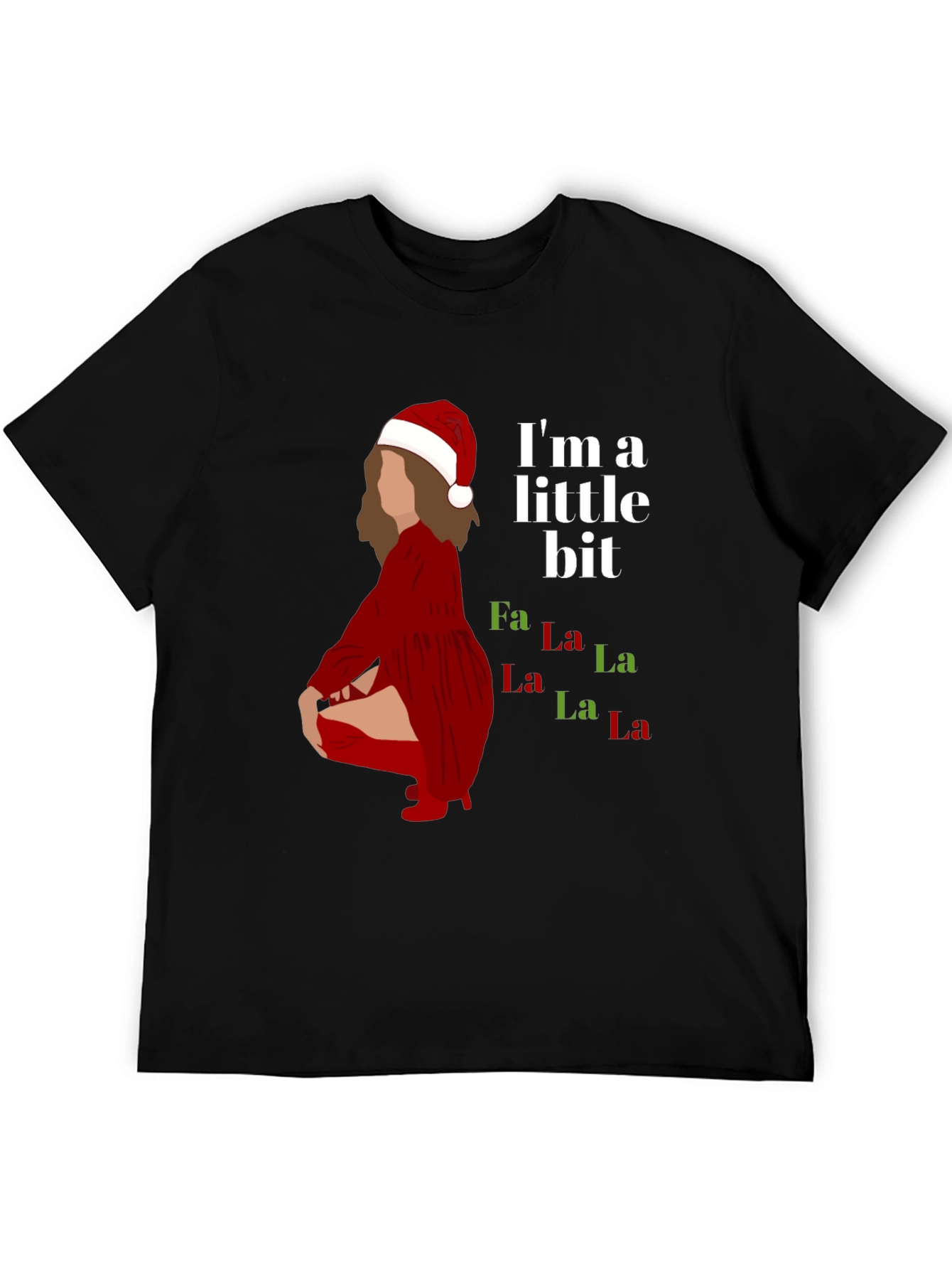 Christmas Girl T-Shirt - Fa La La Tee