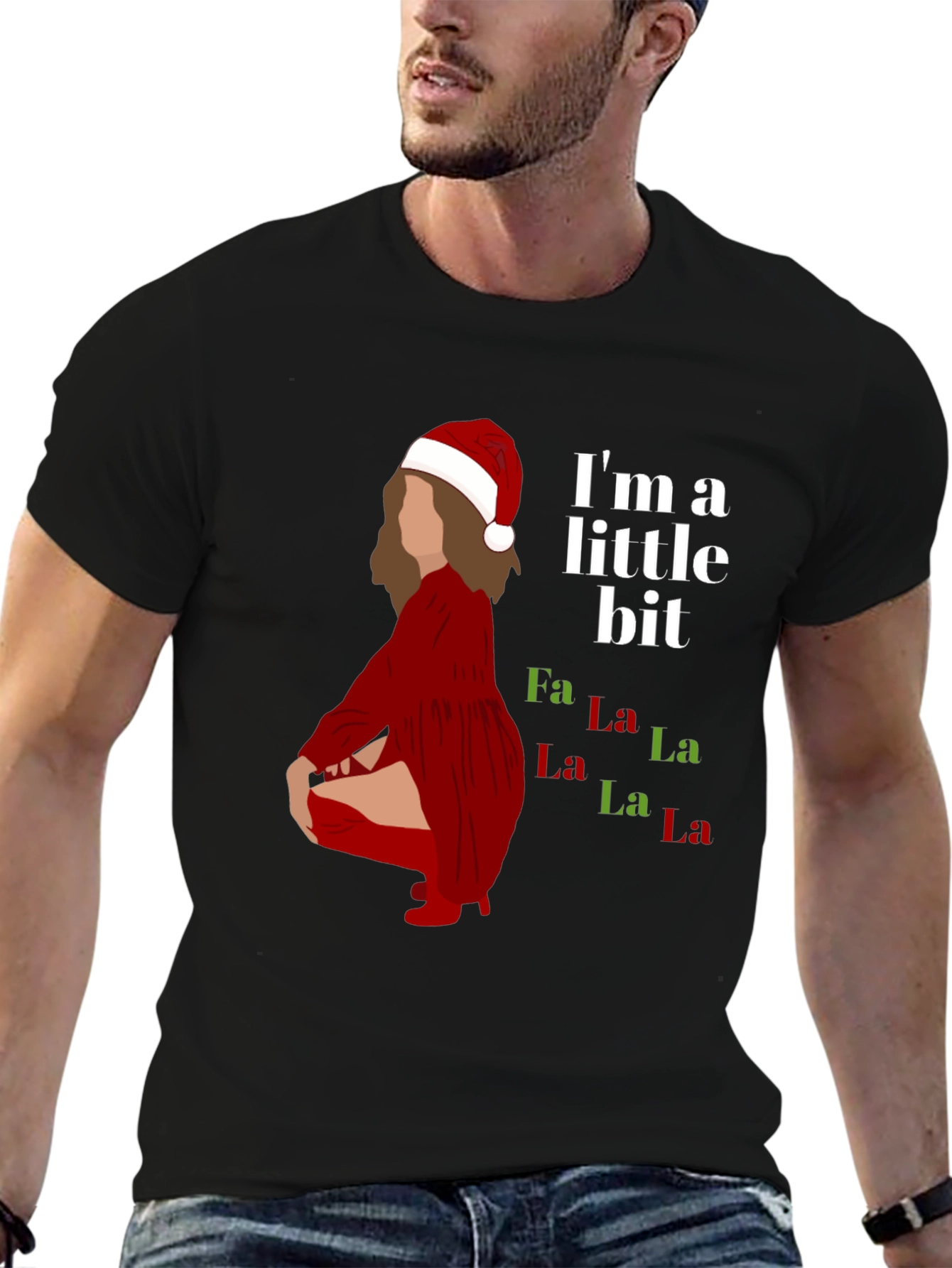 Christmas Girl T-Shirt - Fa La La Tee