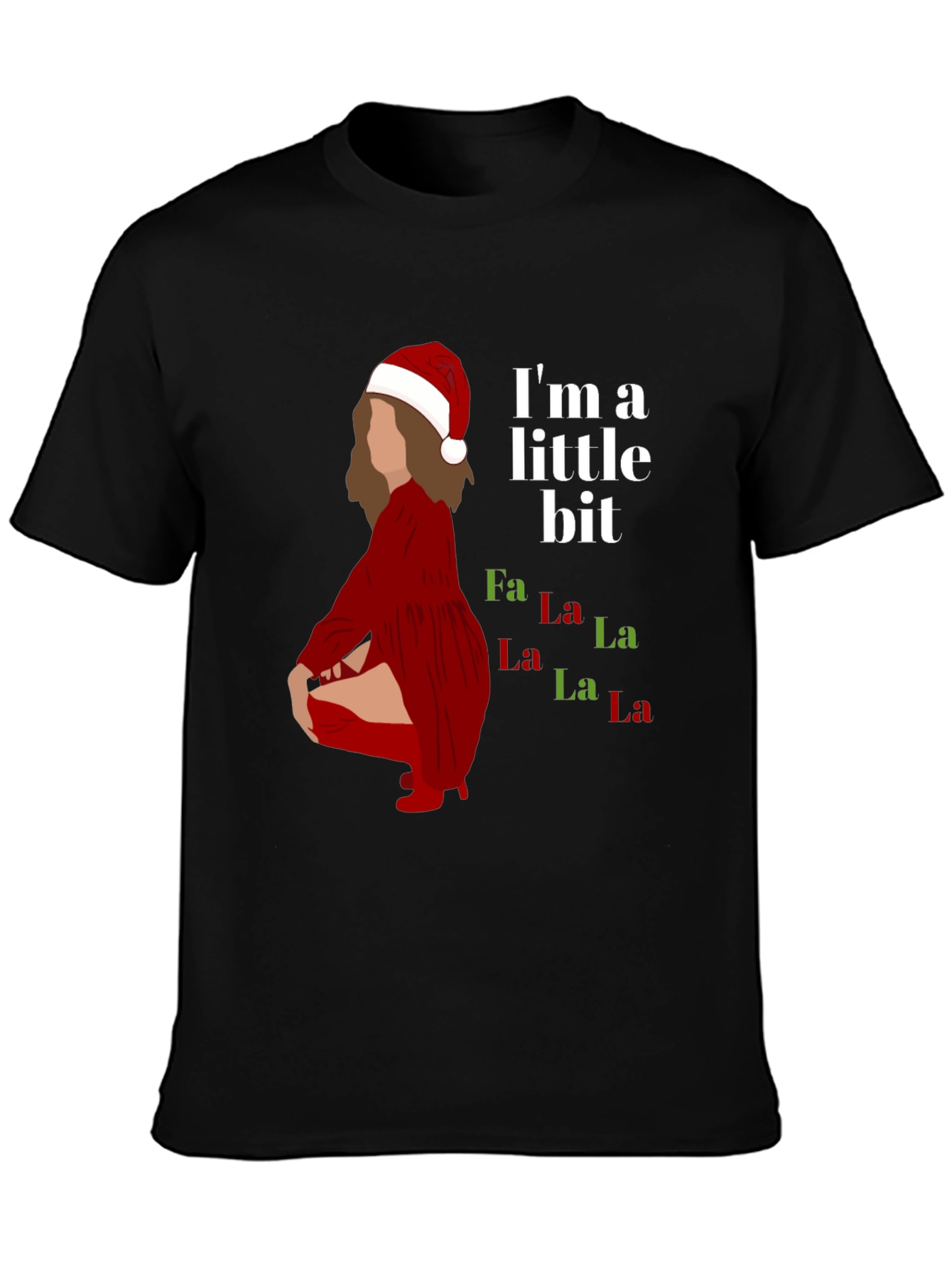 Christmas Girl T-Shirt - Fa La La Tee