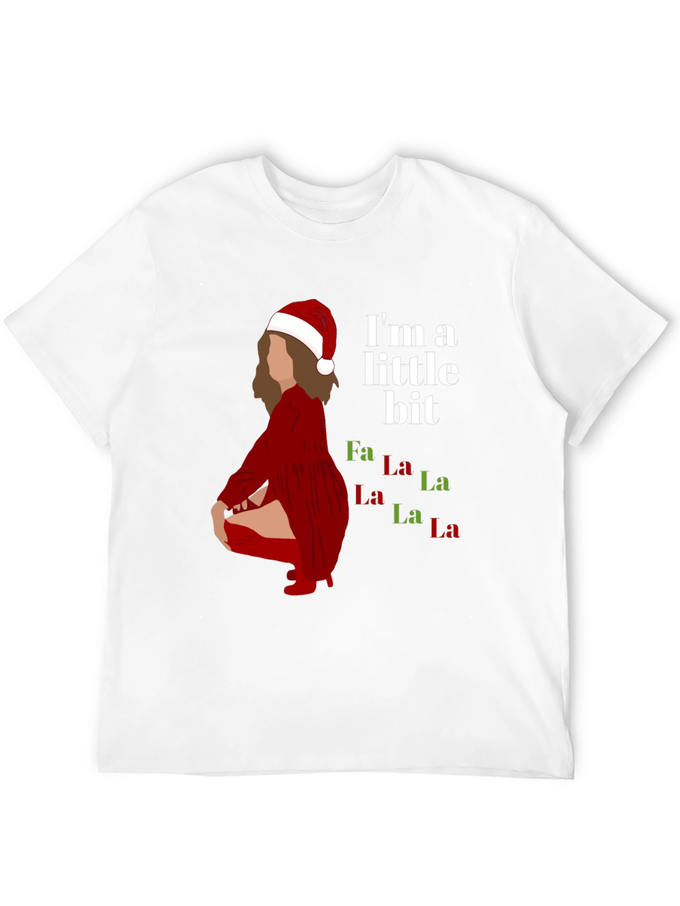Christmas Girl T-Shirt - Fa La La Tee
