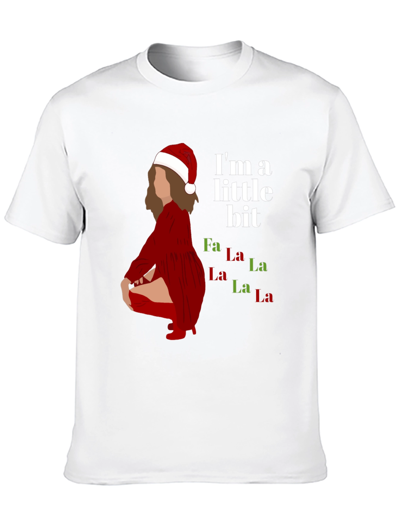 Christmas Girl T-Shirt - Fa La La Tee