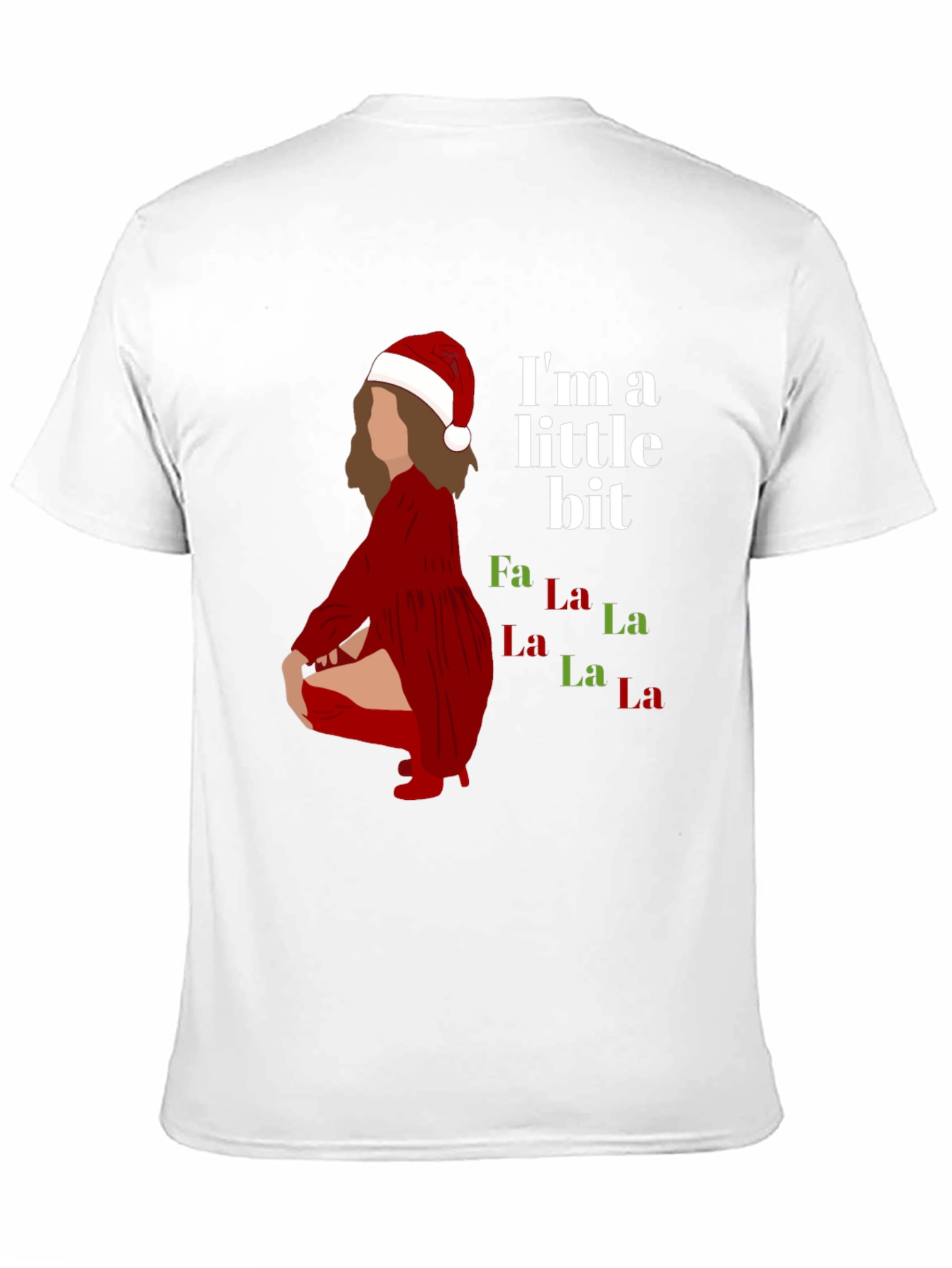 Christmas Girl T-Shirt - Fa La La Tee