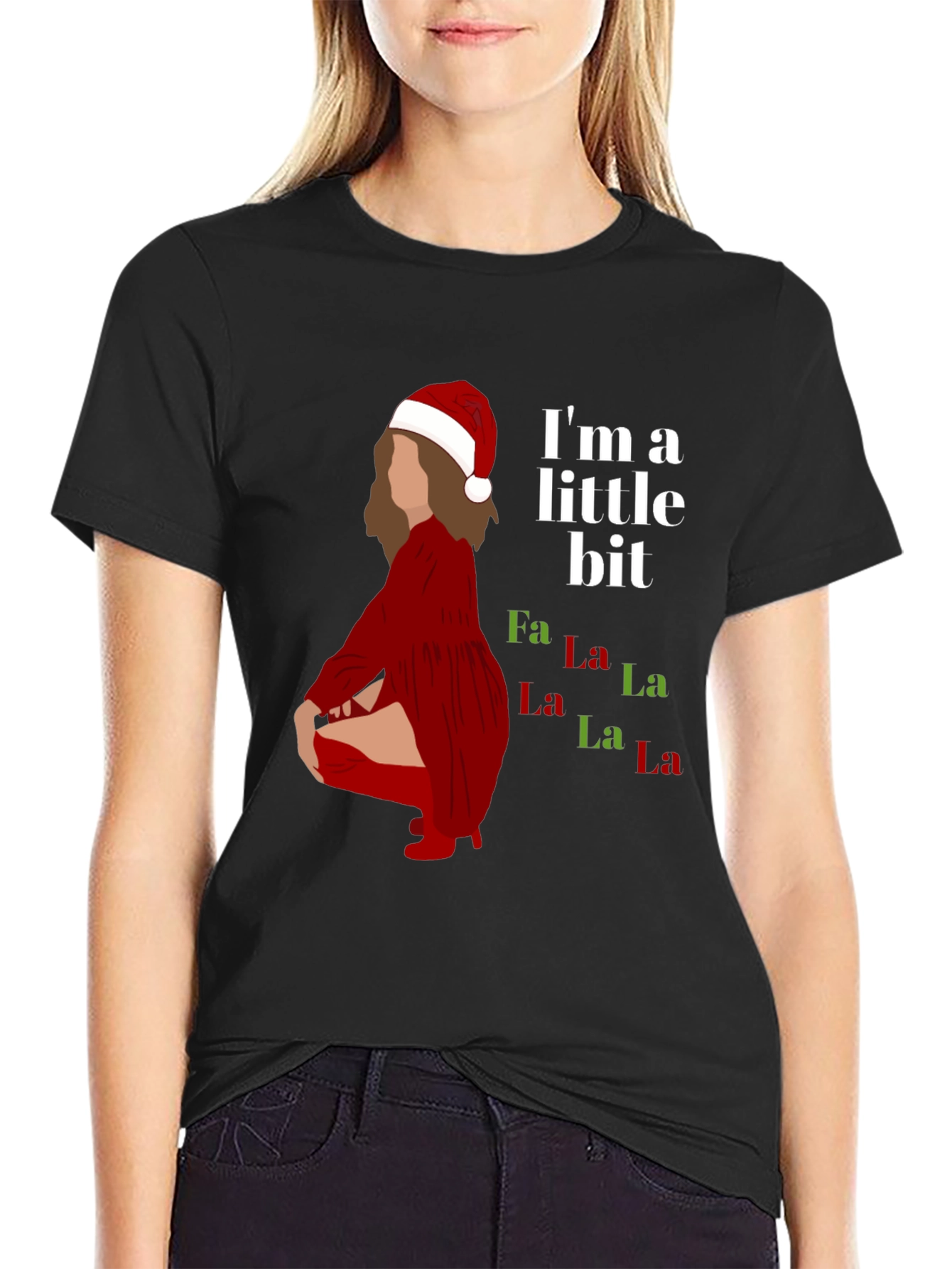 Christmas Girl T-Shirt - Fa La La Tee