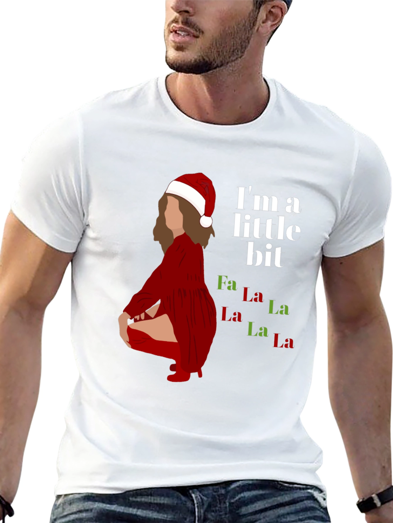 Christmas Girl T-Shirt - Fa La La Tee