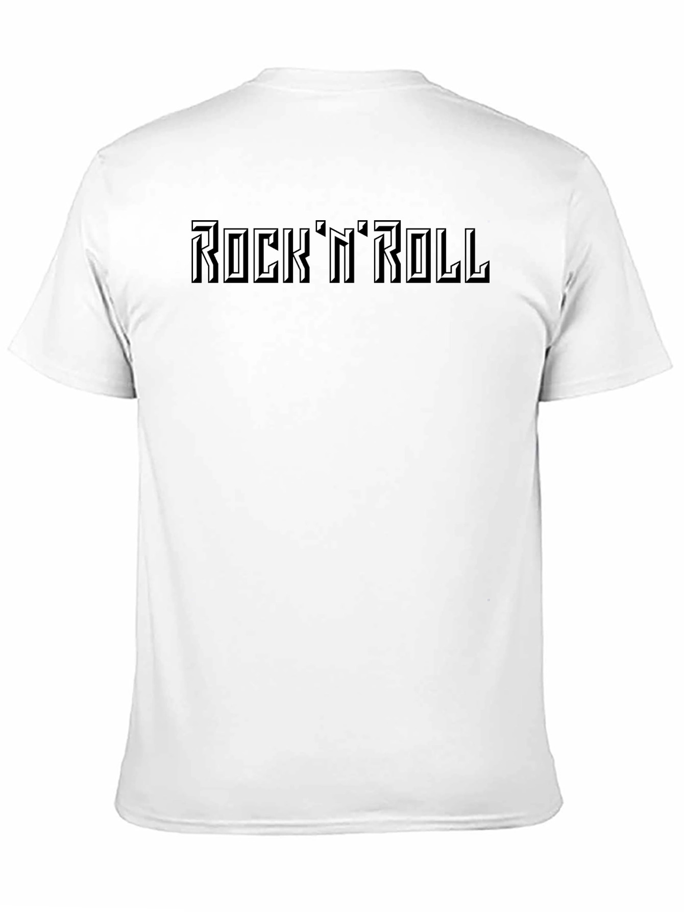 RocknRoll Black Graphic Tee Shirt
