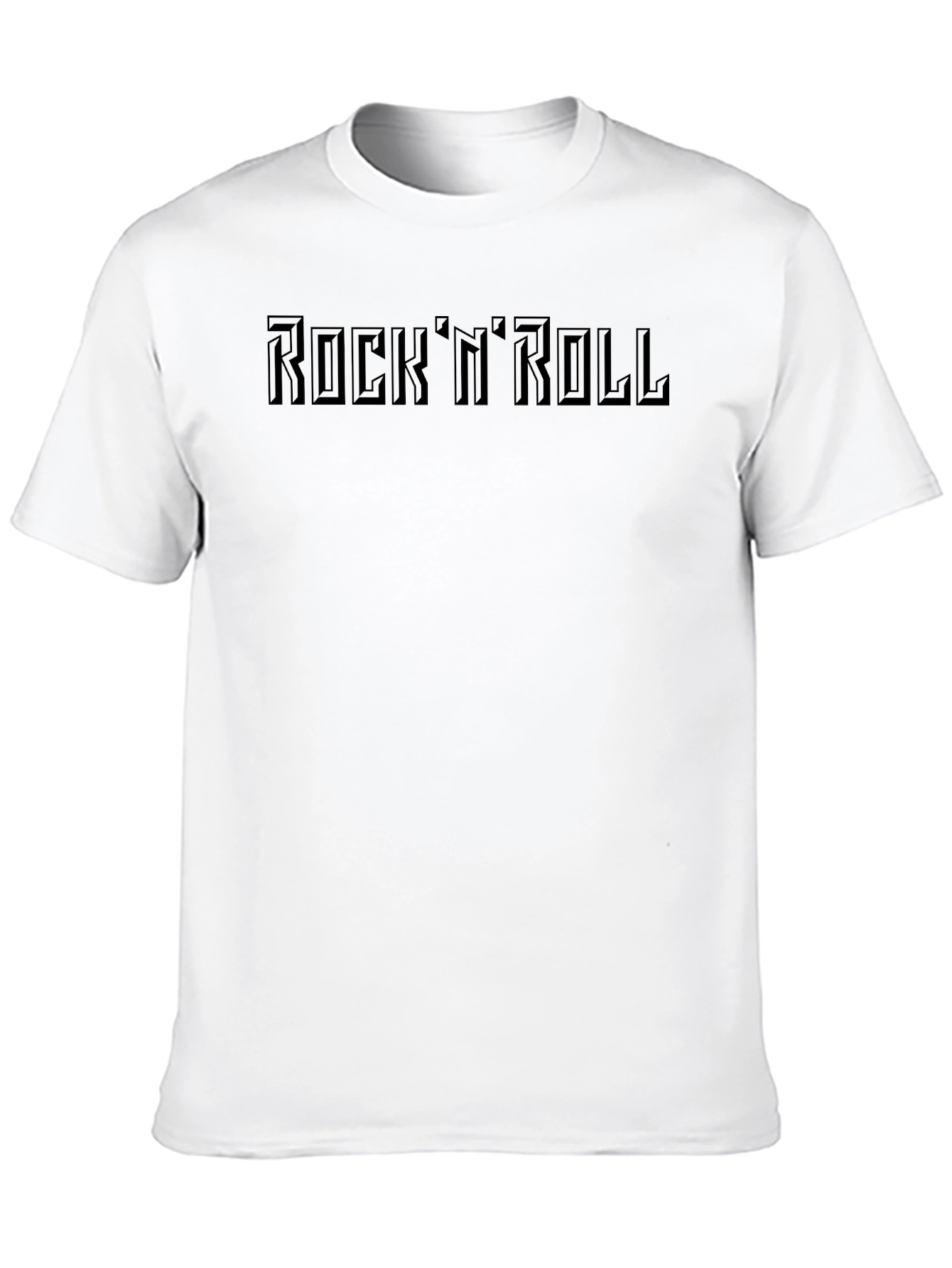 RocknRoll Black Graphic Tee Shirt