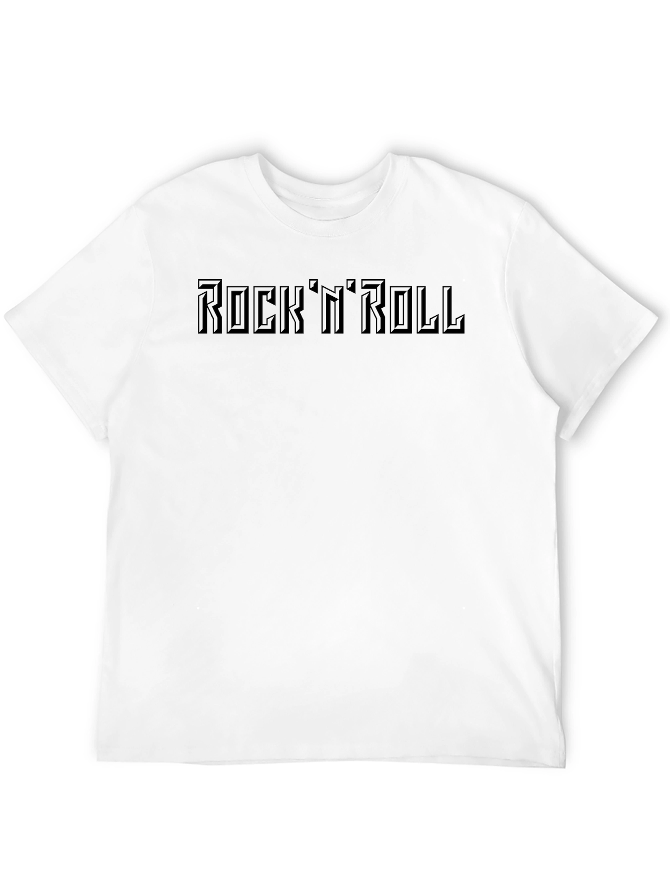 RocknRoll Black Graphic Tee Shirt