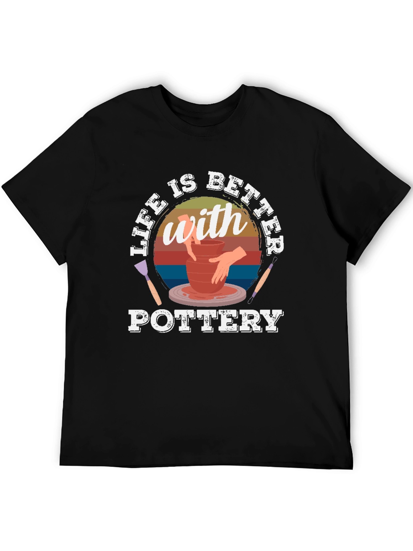 Pottery Life T-Shirt - Better with Pottery Tee