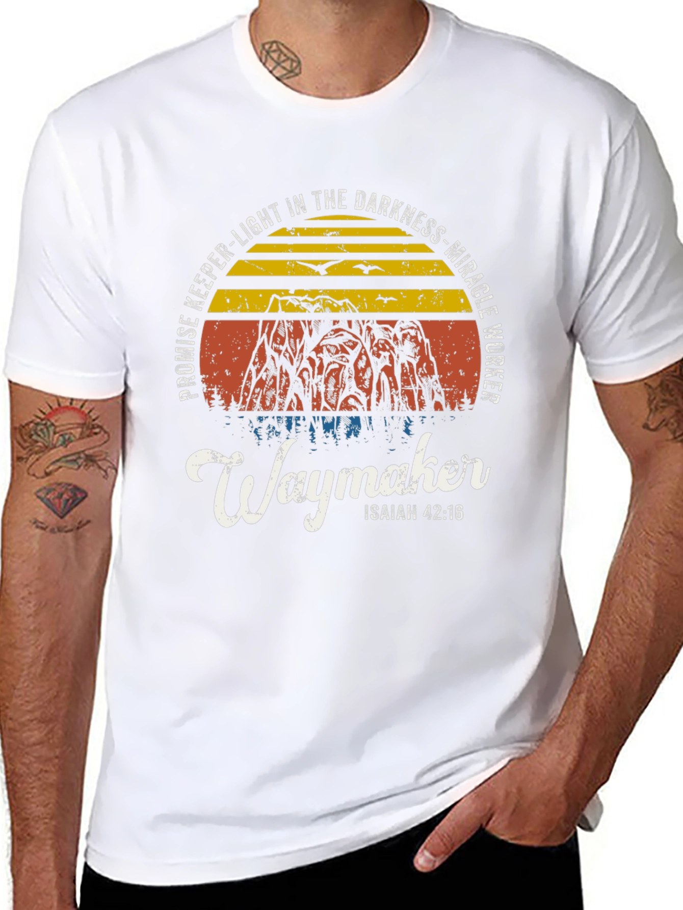 Waymaker Christian T-Shirt: Promise Keeper Design
