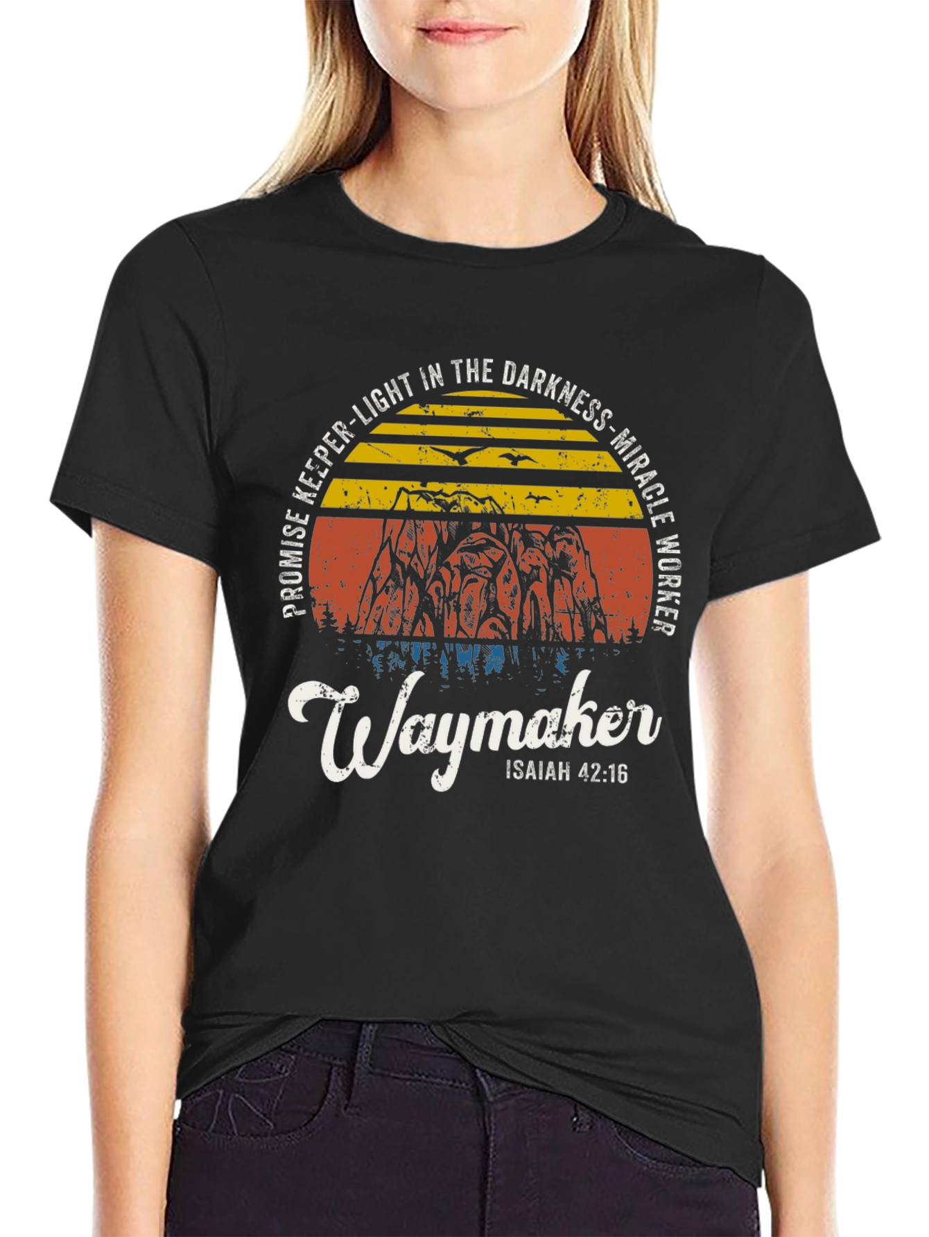 Waymaker Christian T-Shirt: Promise Keeper Design