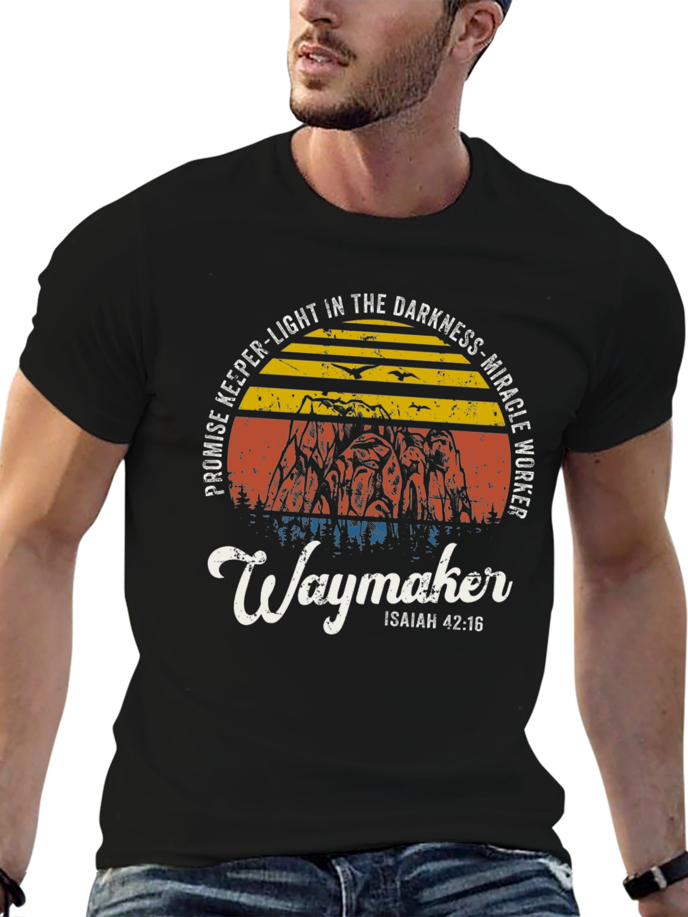 Waymaker Christian T-Shirt: Promise Keeper Design