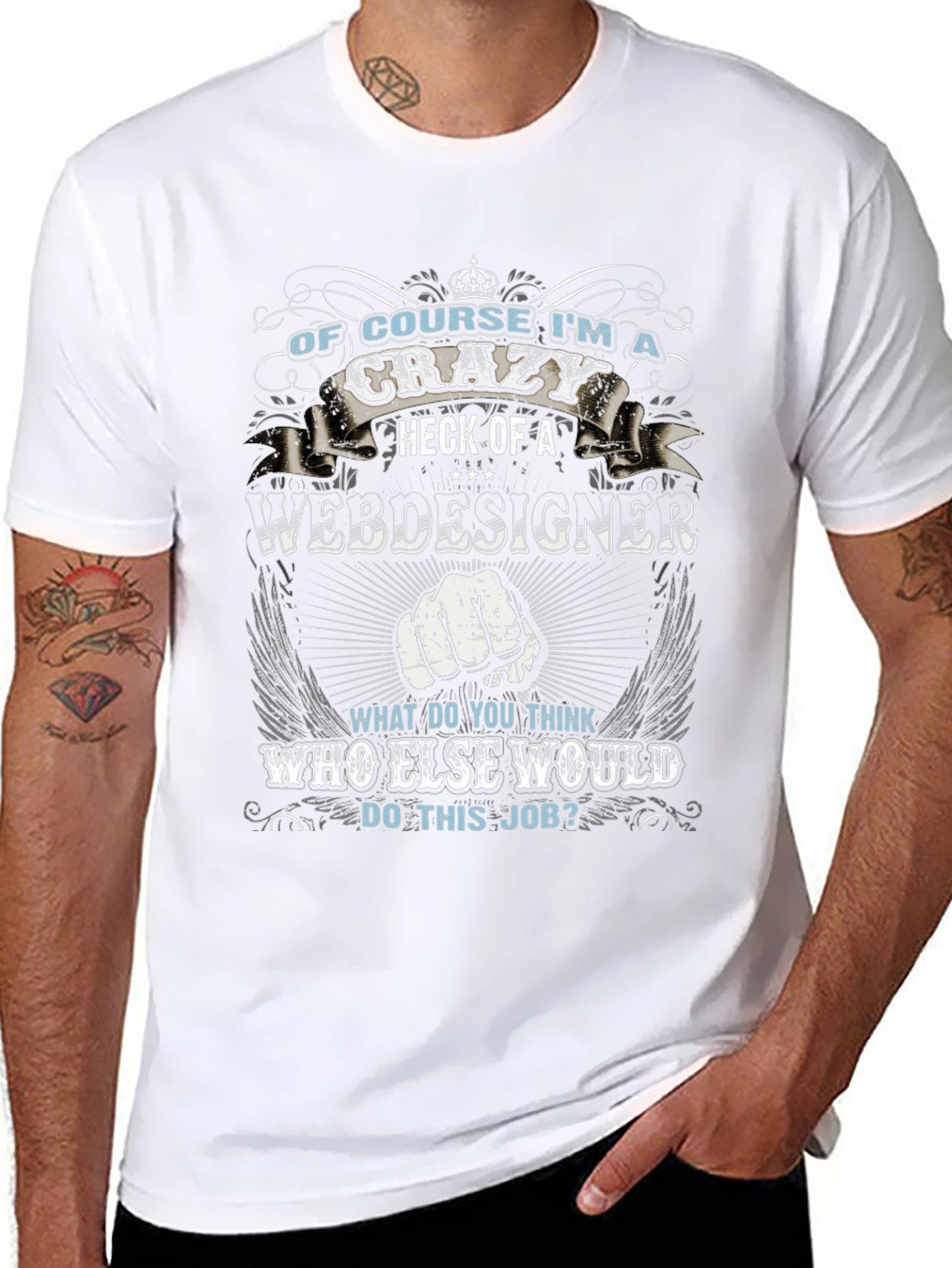 Crazy Web Designer T-Shirt