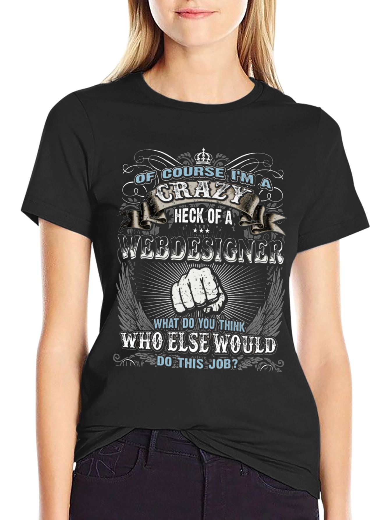 Crazy Web Designer T-Shirt