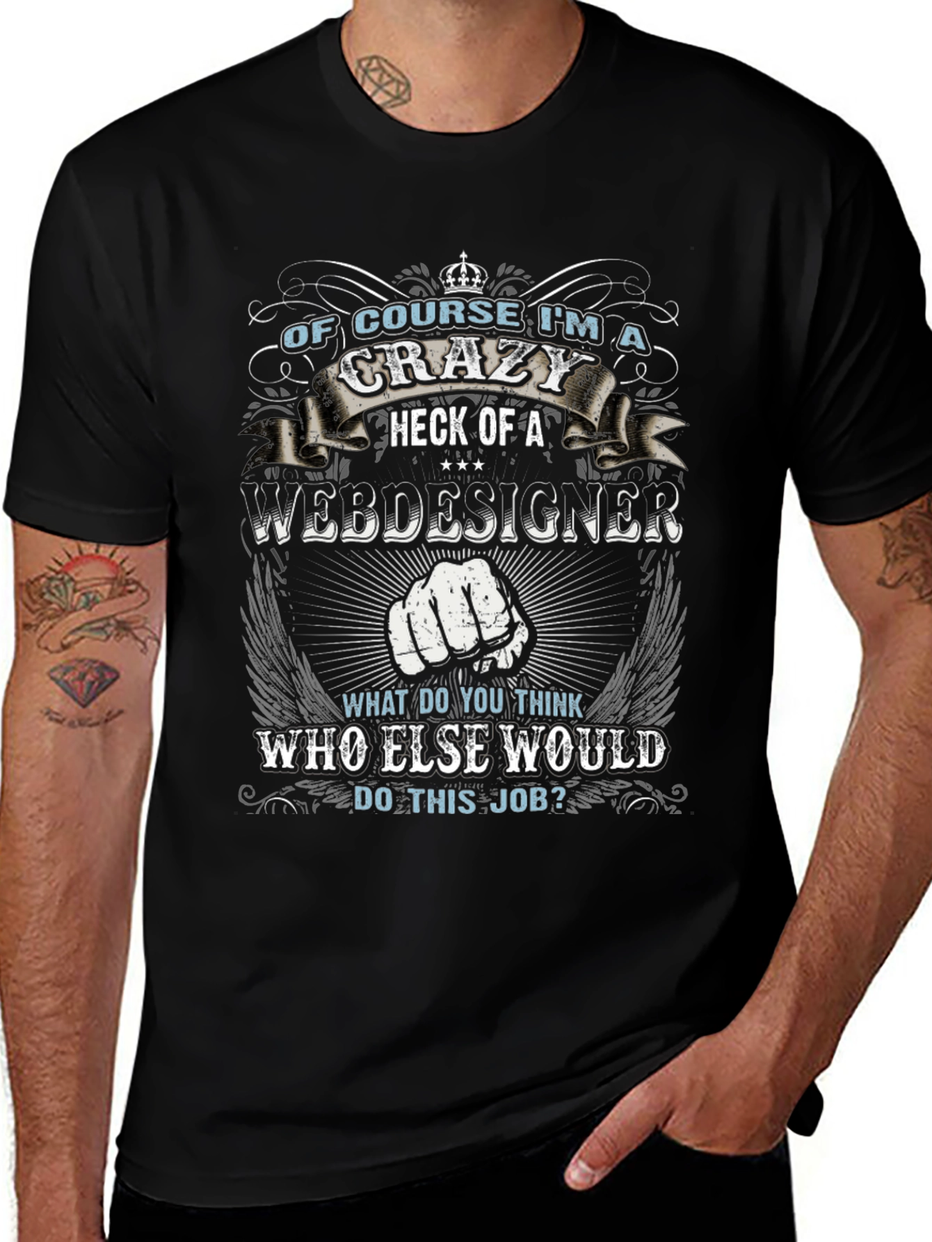 Crazy Web Designer T-Shirt