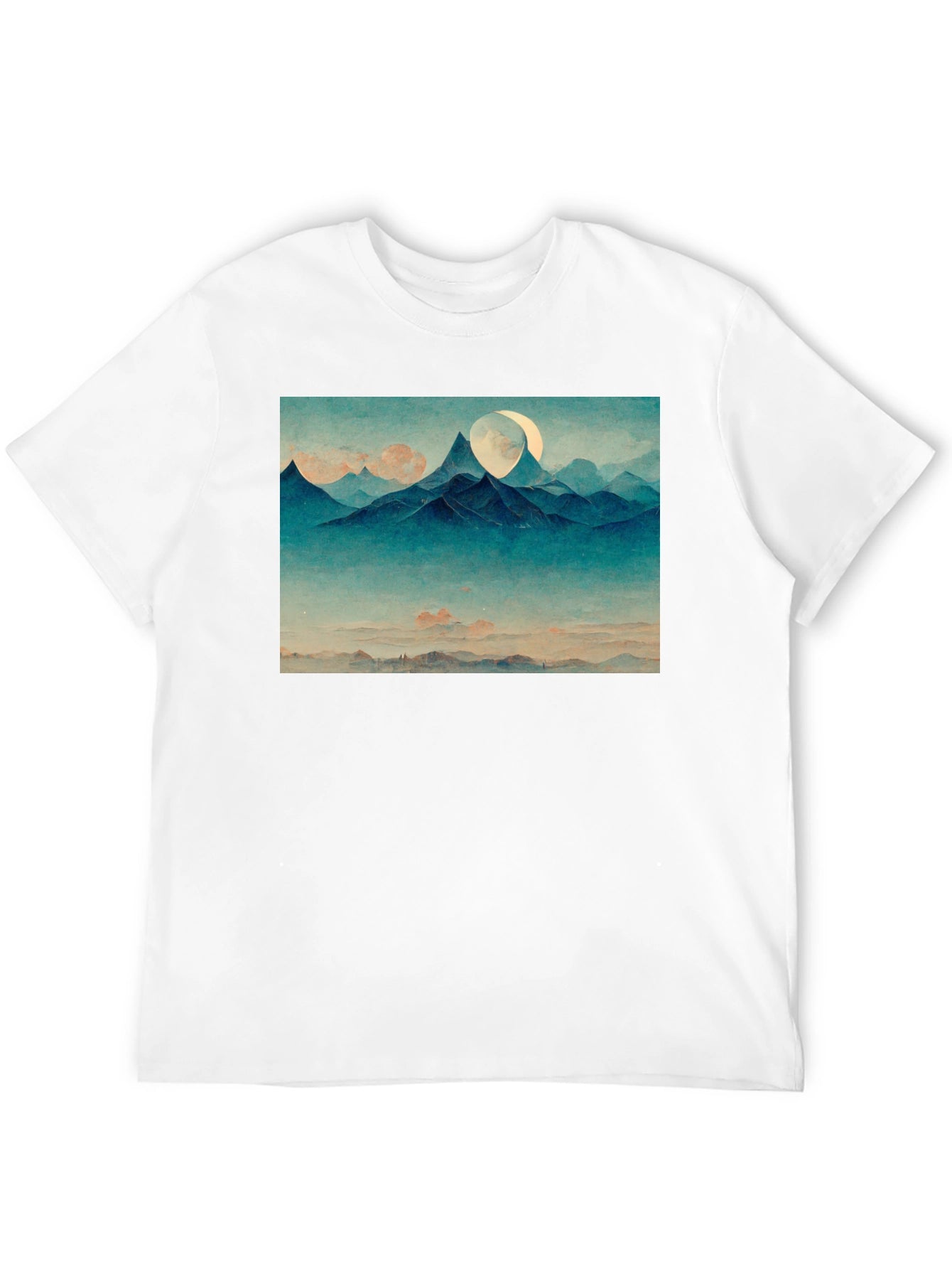 Mountain Vista Graphic Tee - Black