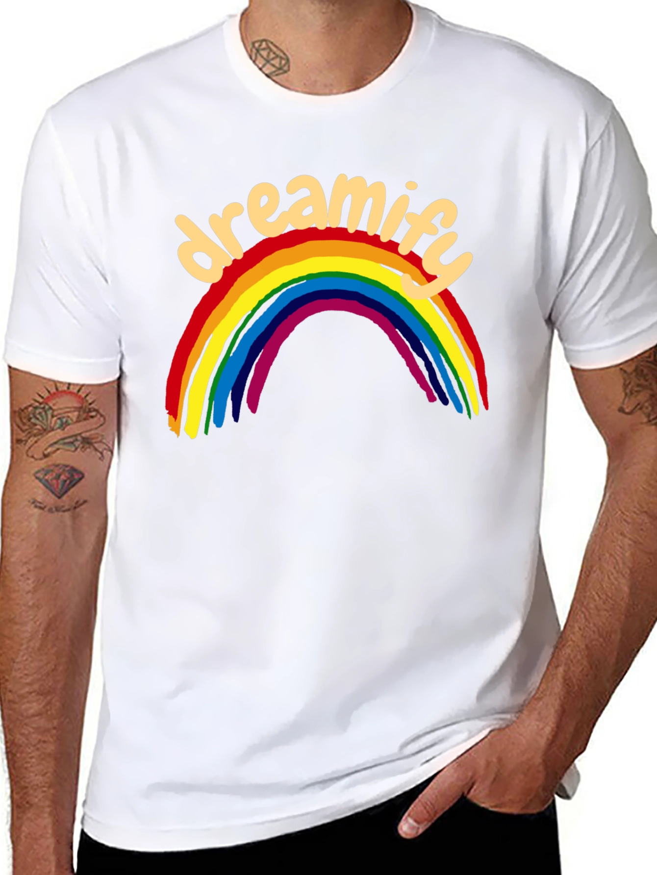 Dreamify Rainbow Graphic Tee