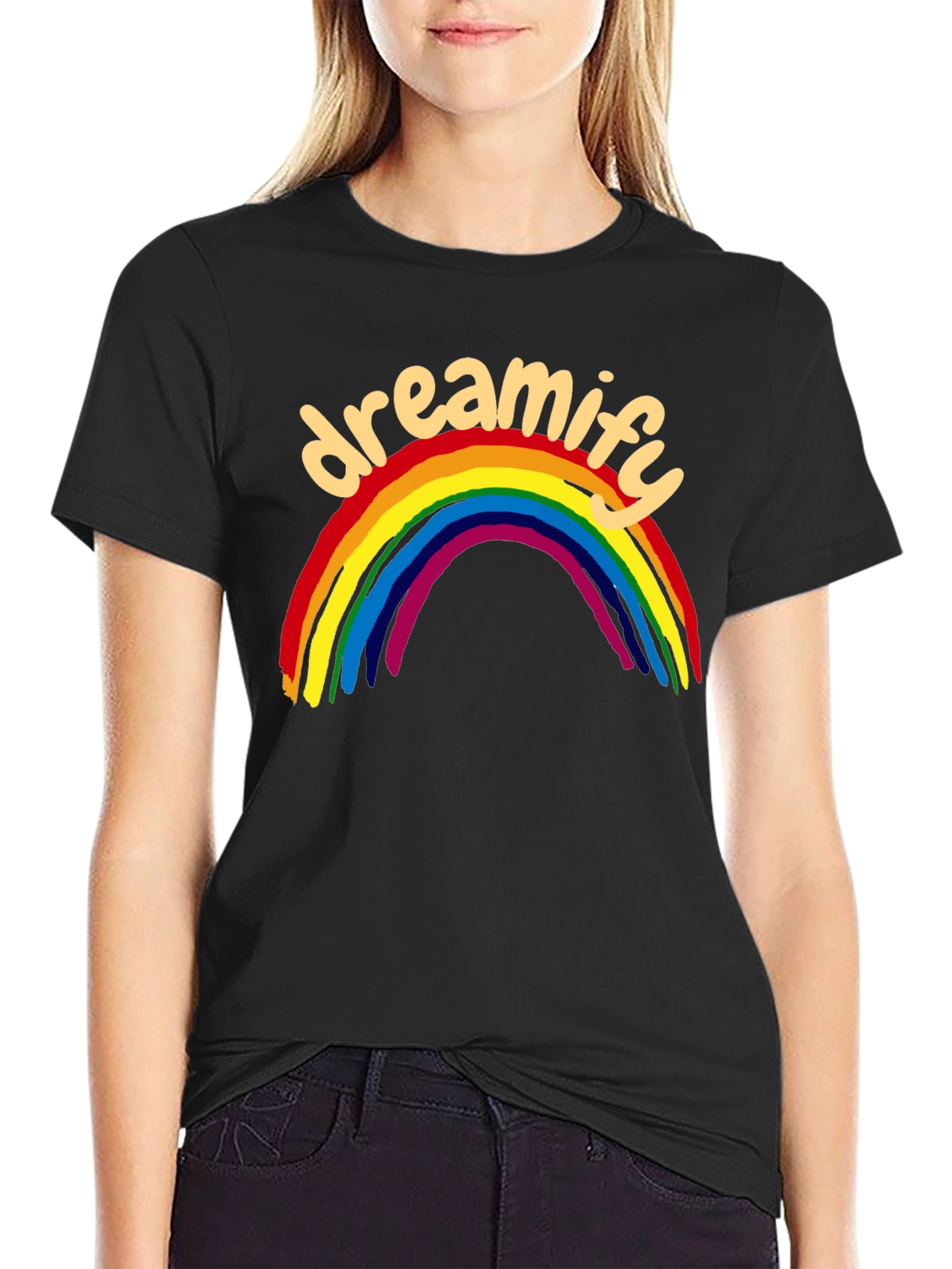 Dreamify Rainbow Graphic Tee