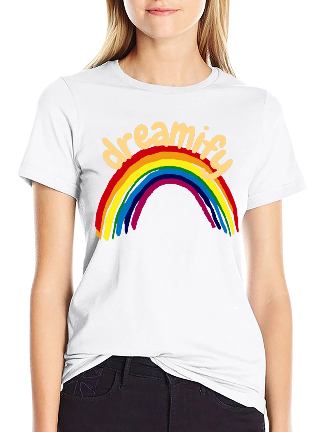 Dreamify Rainbow Graphic Tee