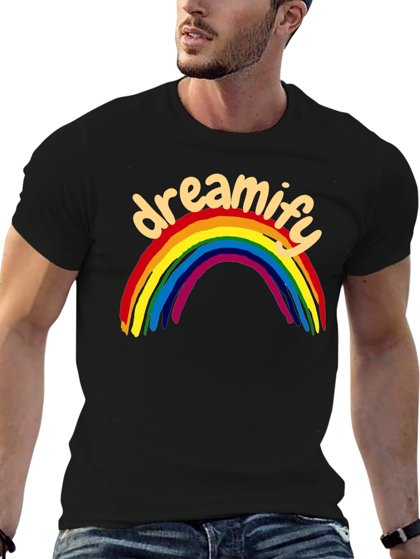 Dreamify Rainbow Graphic Tee