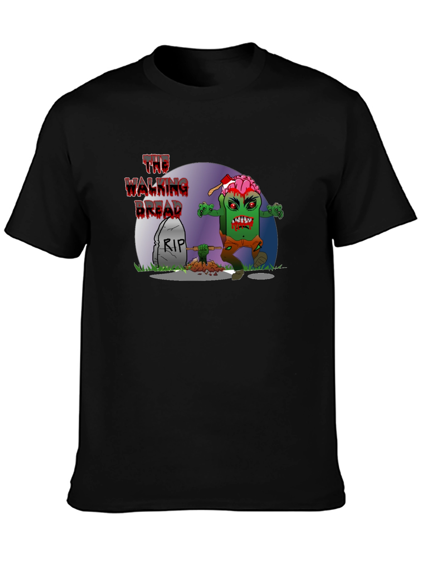 The Walking Bread Zombie T-Shirt