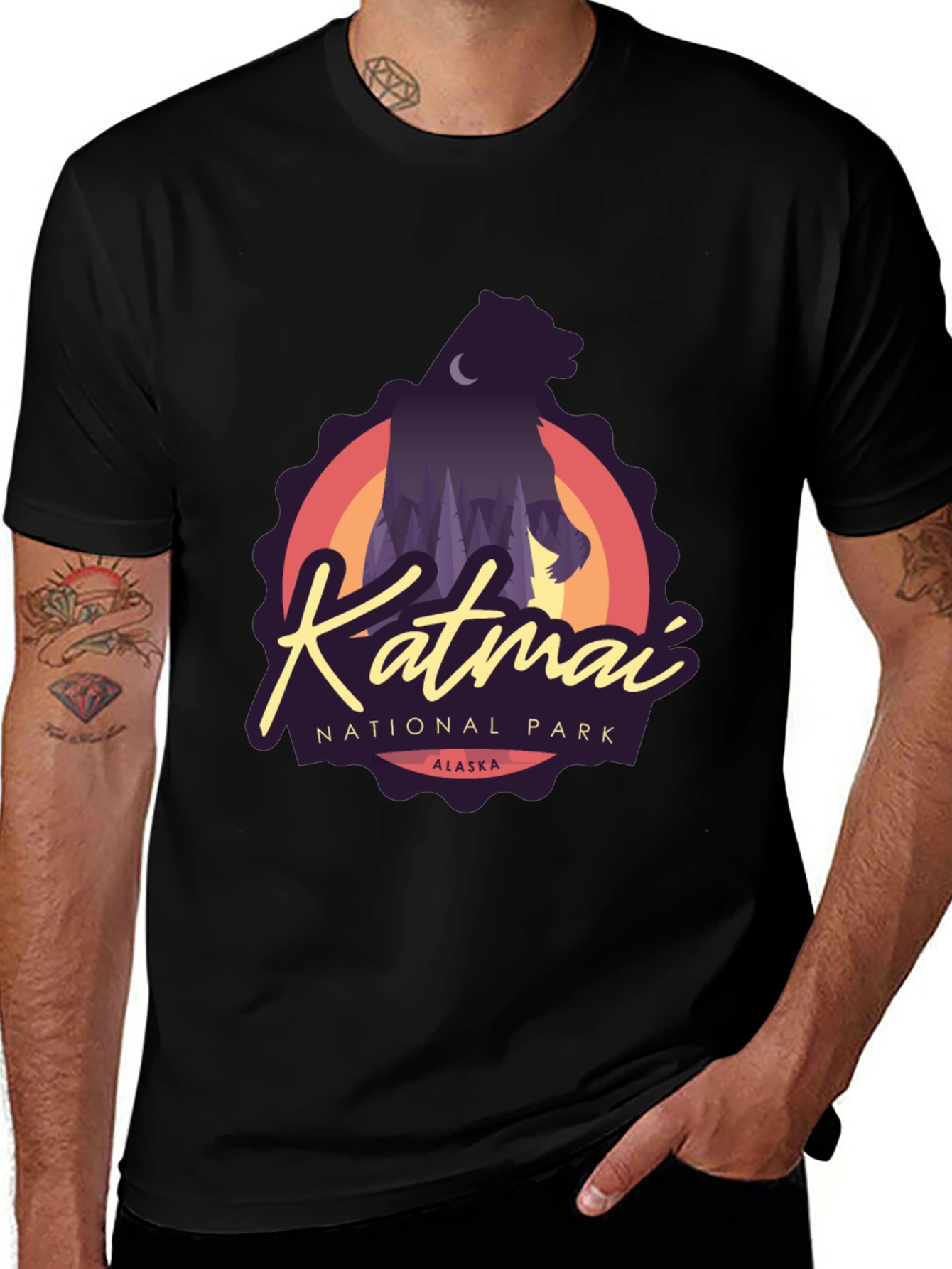 Katmai National Park Bear T-Shirt