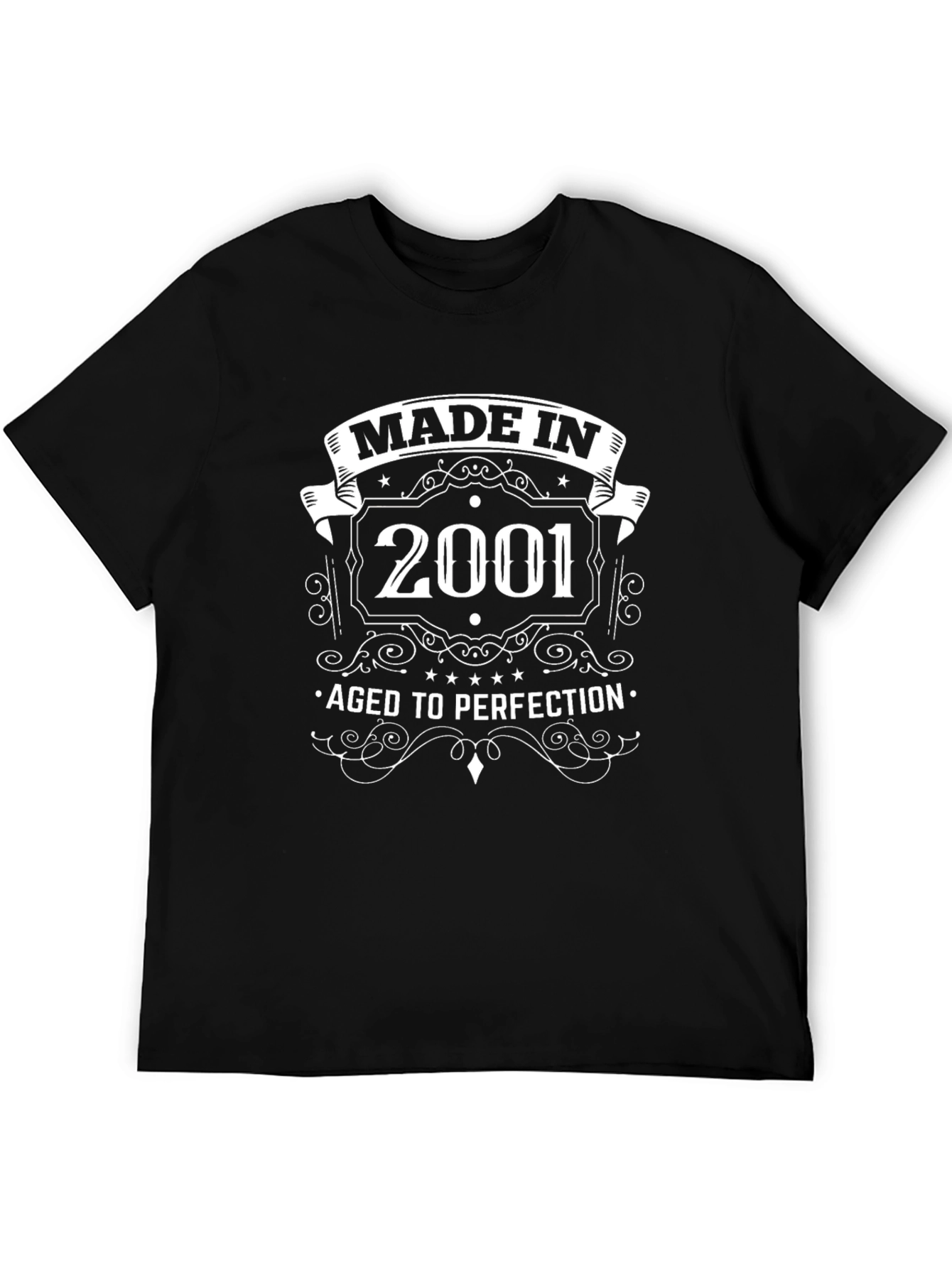Made In 2001 Aged To Perfection Graphic Tee
