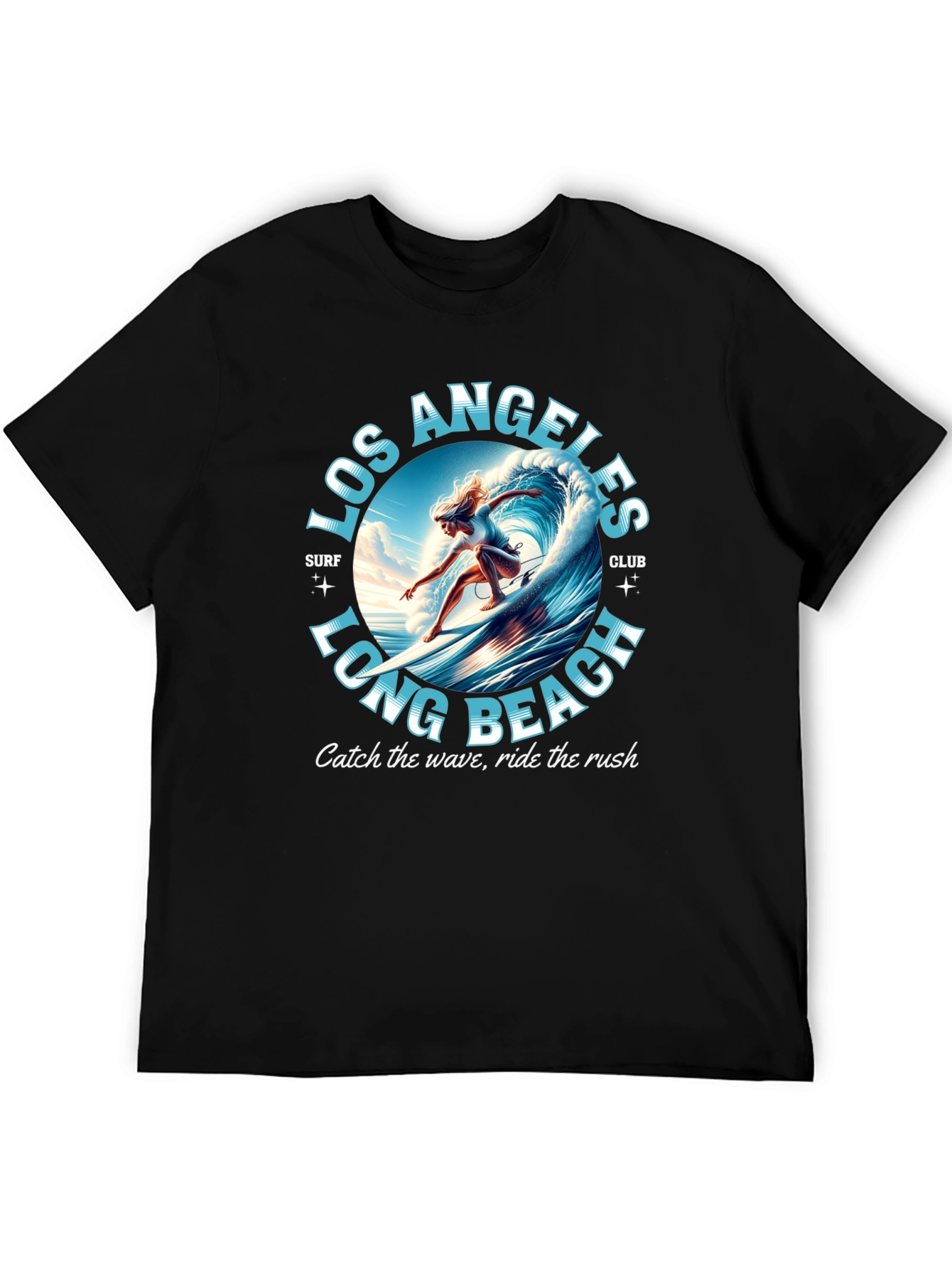Los Angeles Long Beach Surf Club Graphic Tee