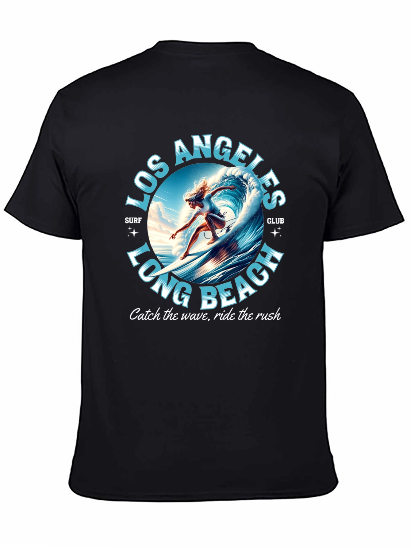 Los Angeles Long Beach Surf Club Graphic Tee