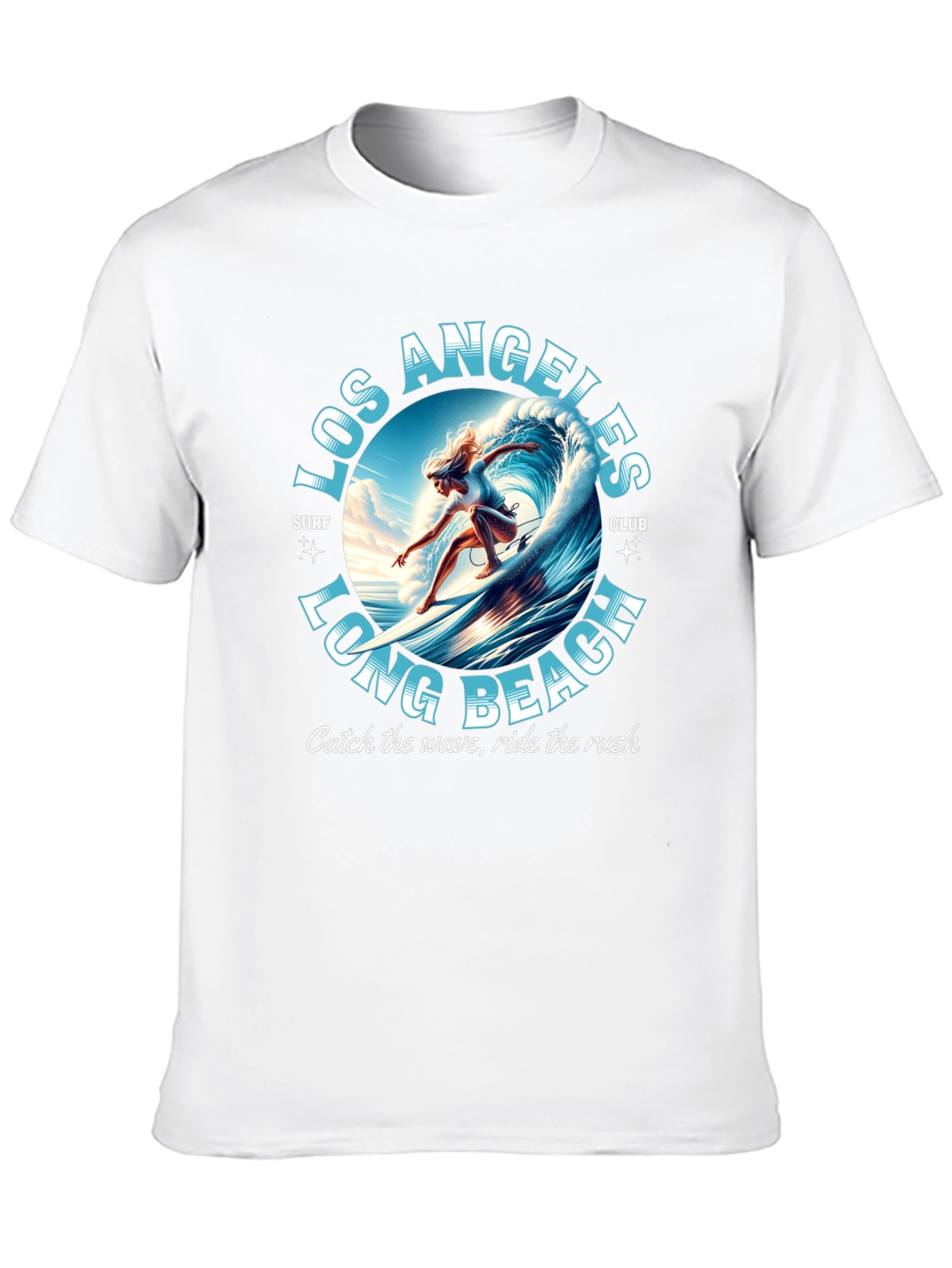 Los Angeles Long Beach Surf Club Graphic Tee