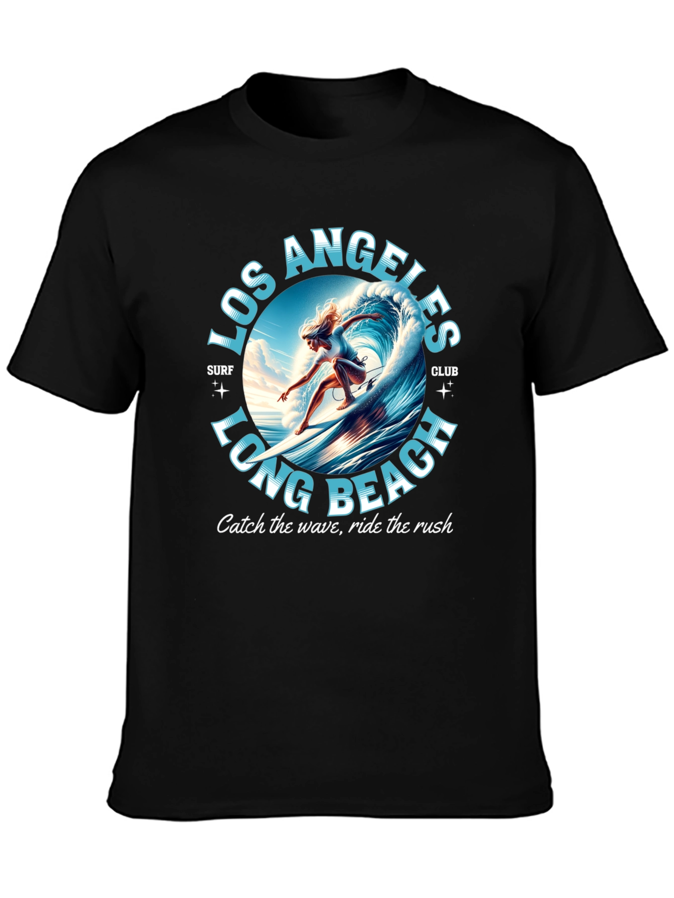Los Angeles Long Beach Surf Club Graphic Tee