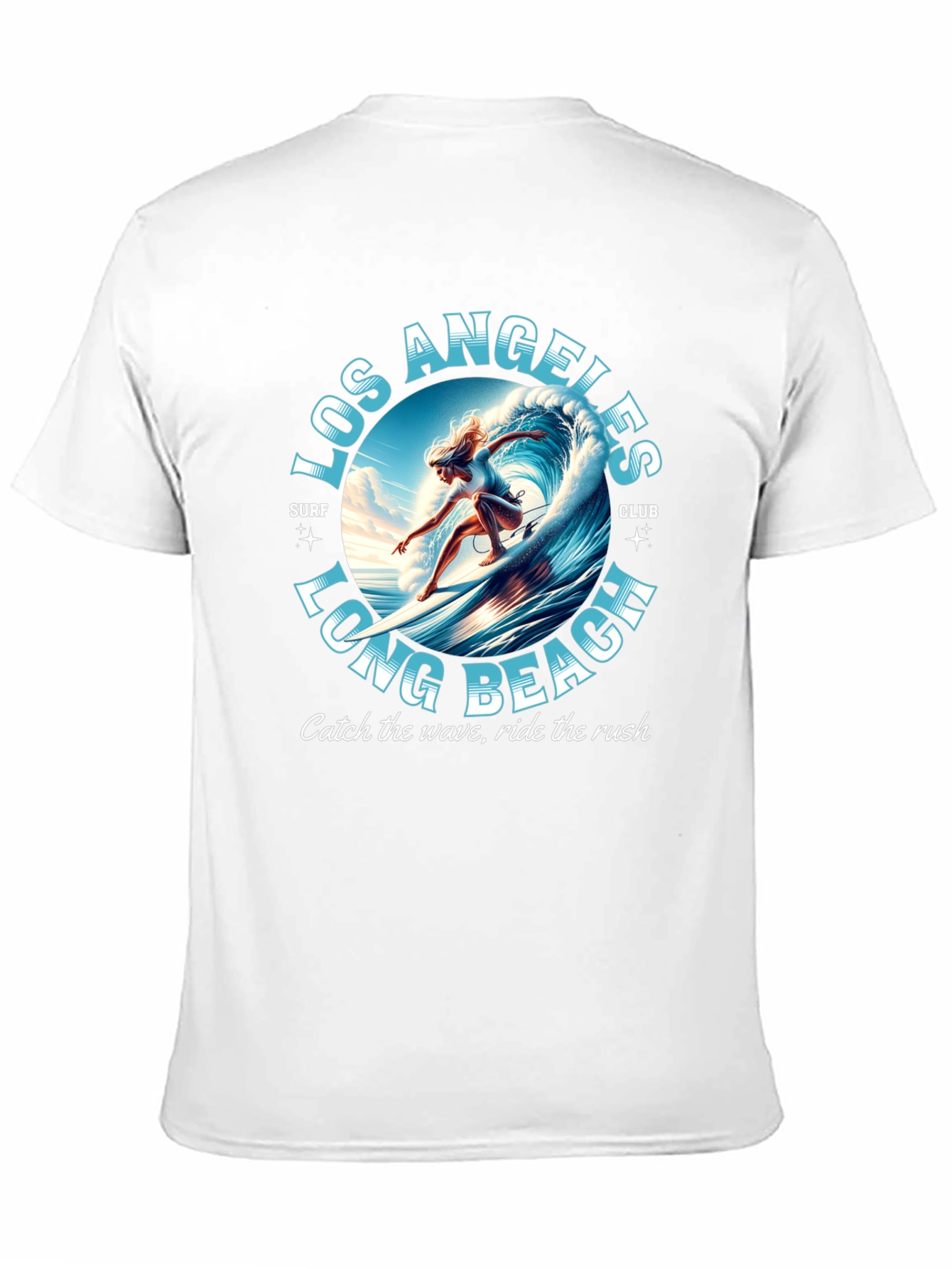 Los Angeles Long Beach Surf Club Graphic Tee