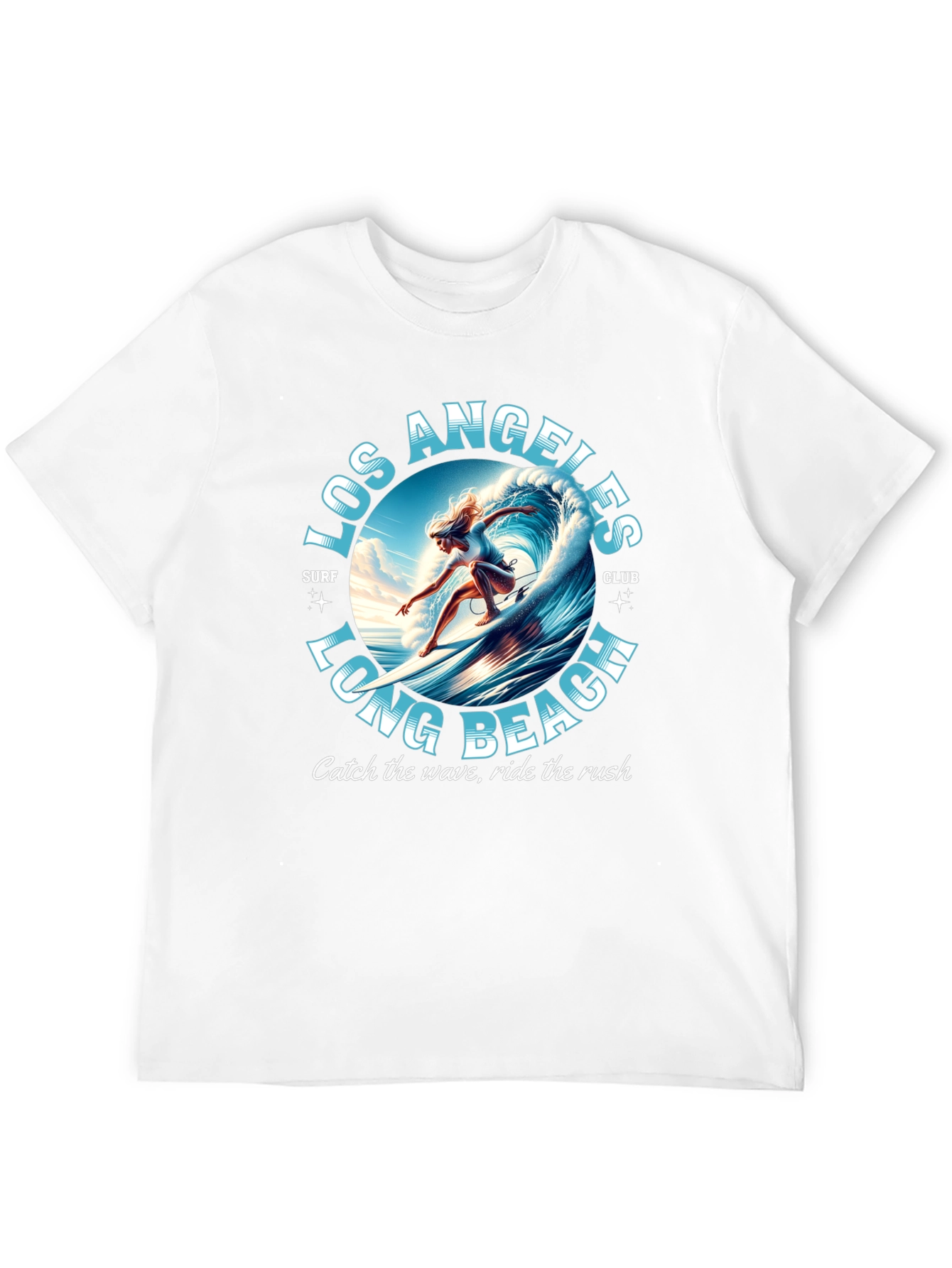 Los Angeles Long Beach Surf Club Graphic Tee
