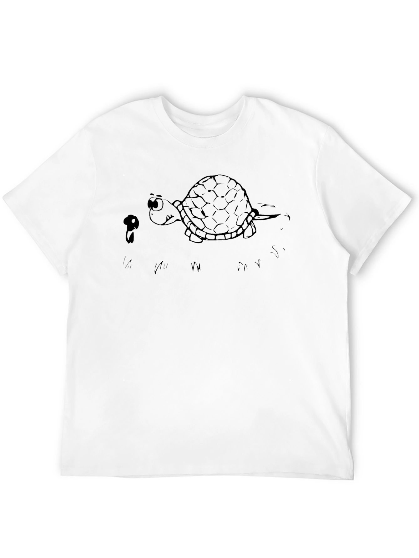 Turtle Graphic Tee - Nature Lovers Black T-Shirt