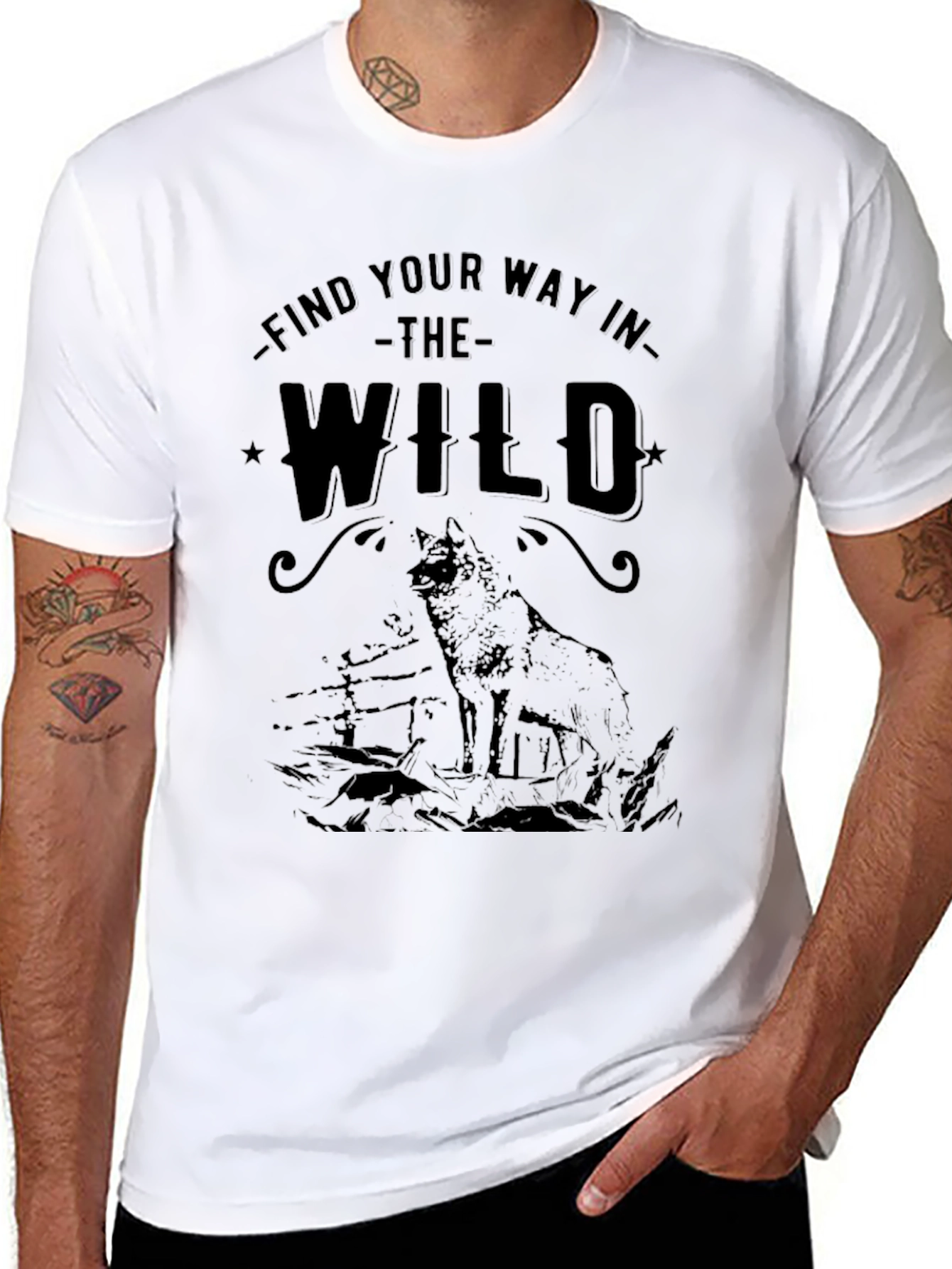 Wilderness Graphic Tee: Find Your Way