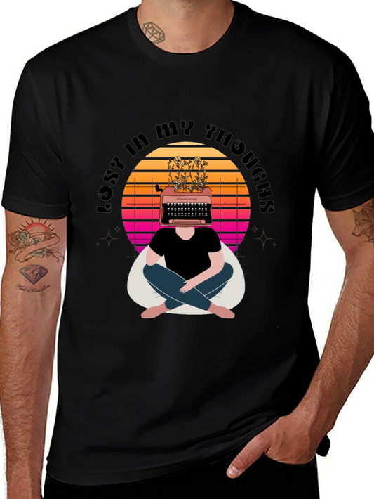 Lost In My Thoughts Graphic Tee - Comfort & Style