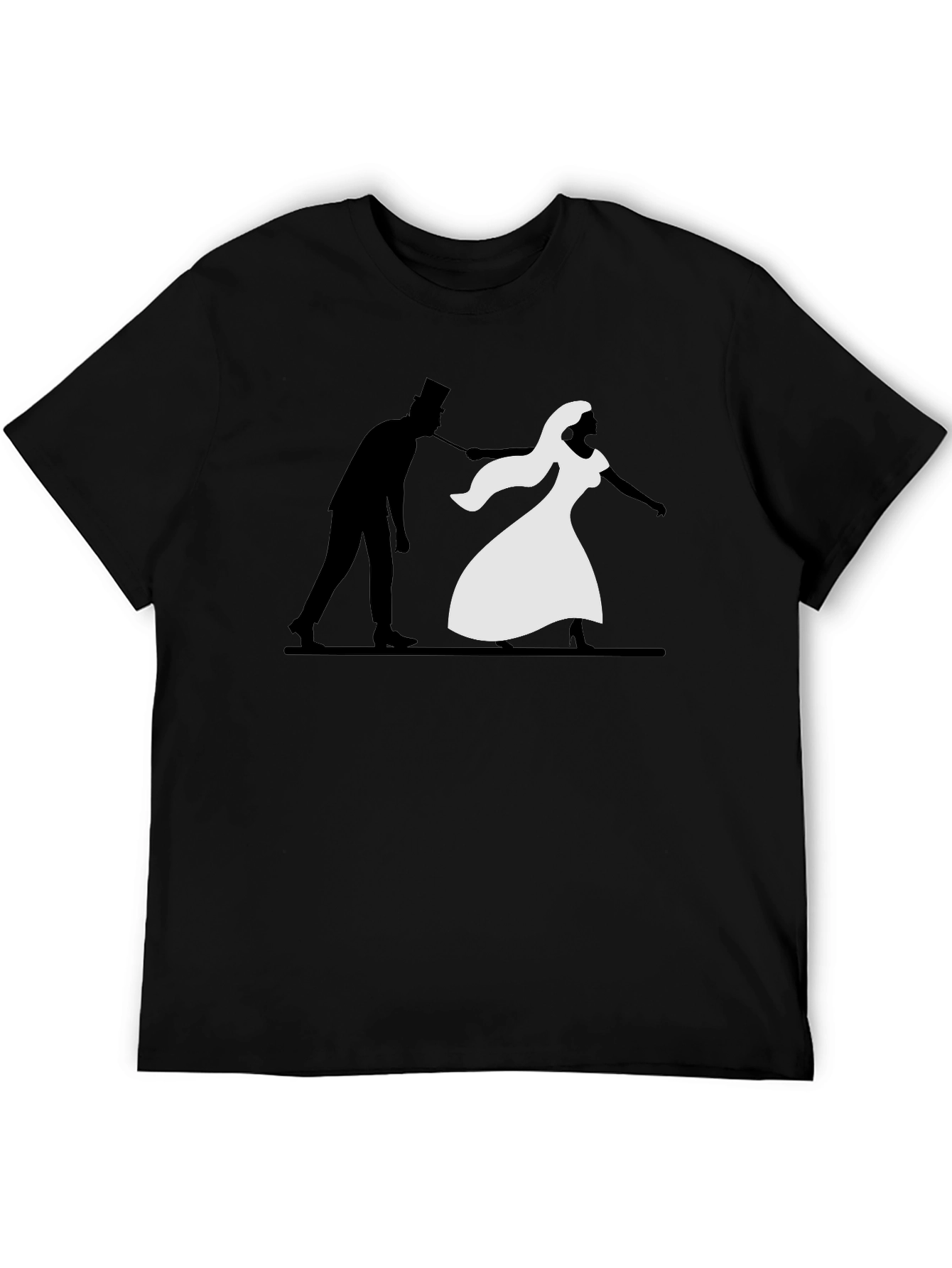 Humorous Silhouette T-Shirt
