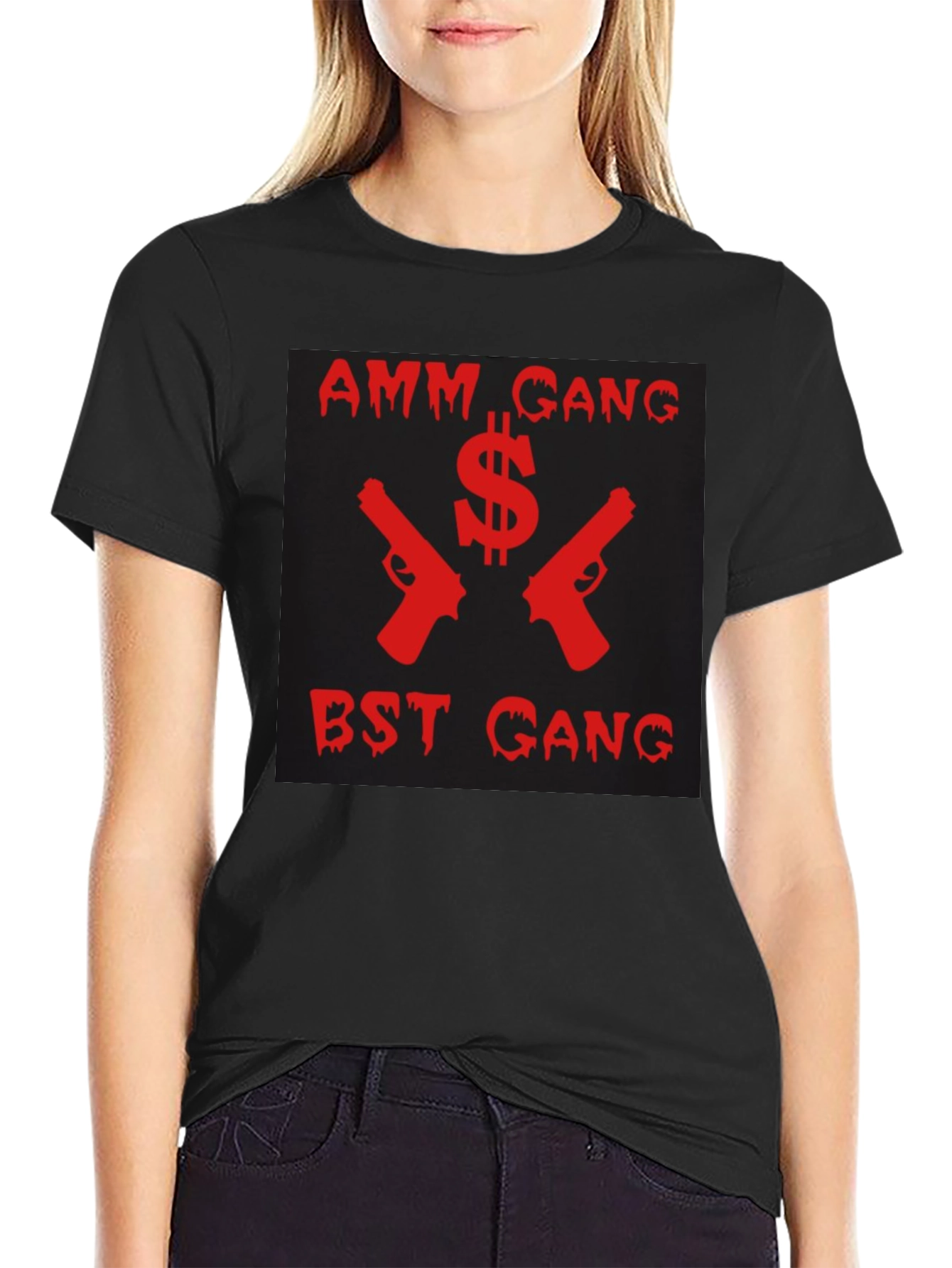 AMM Gang BST Gang Graphic T-Shirt