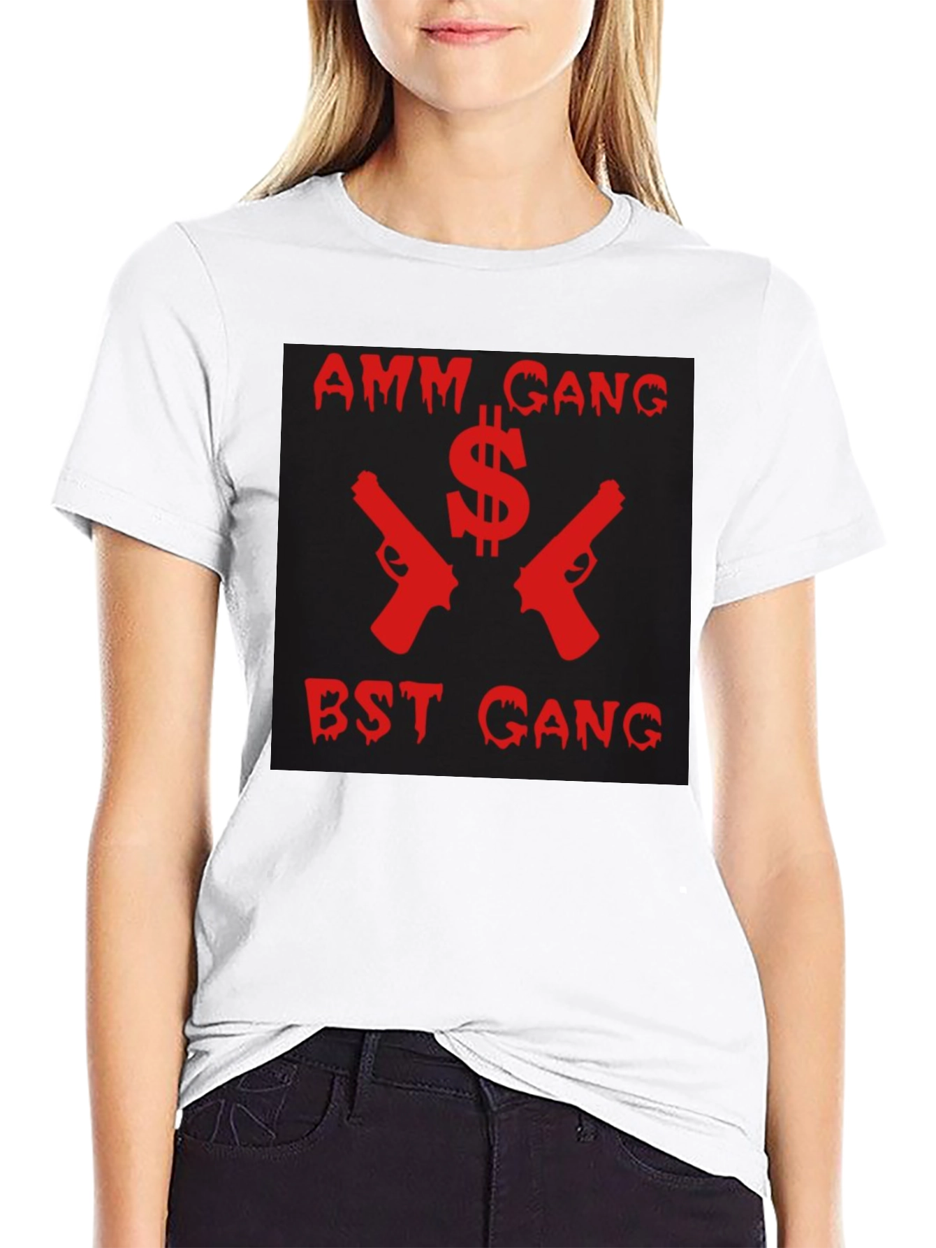 AMM Gang BST Gang Graphic T-Shirt
