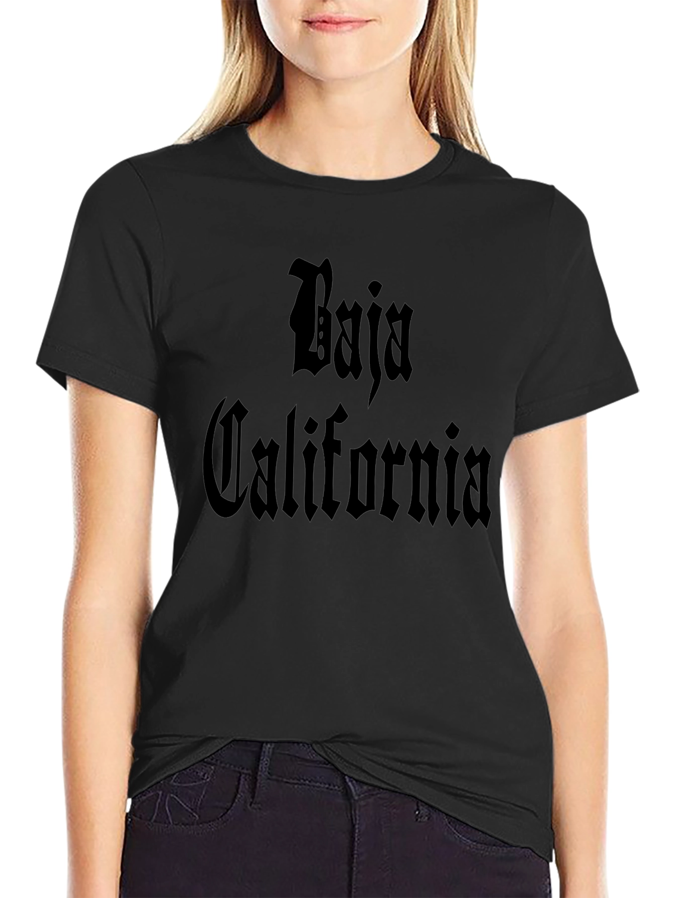 Baja California Graphic Tee - Black T-Shirt
