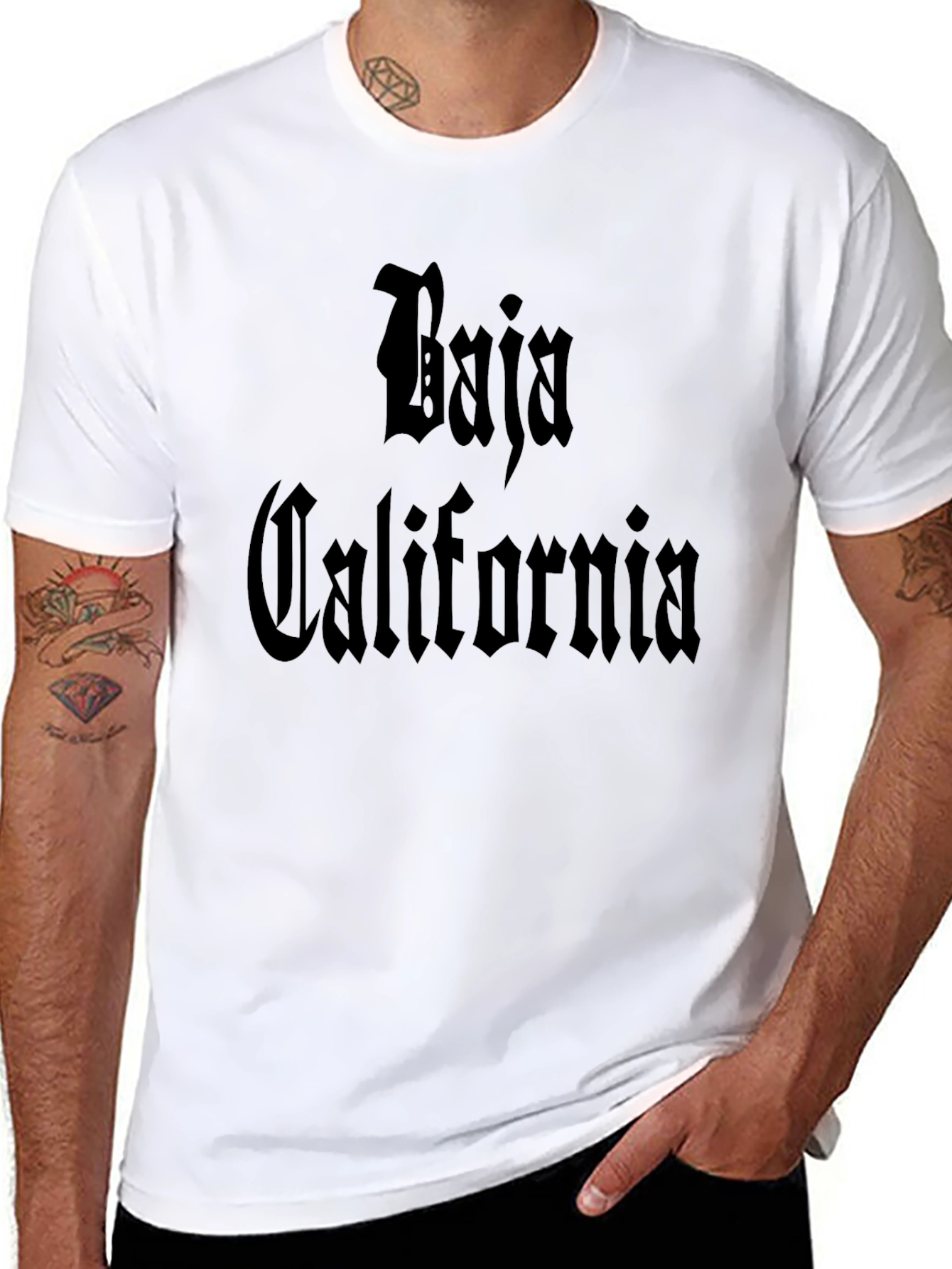 Baja California Graphic Tee - Black T-Shirt