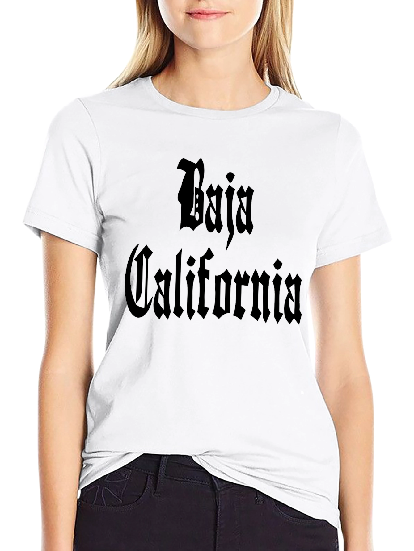 Baja California Graphic Tee - Black T-Shirt